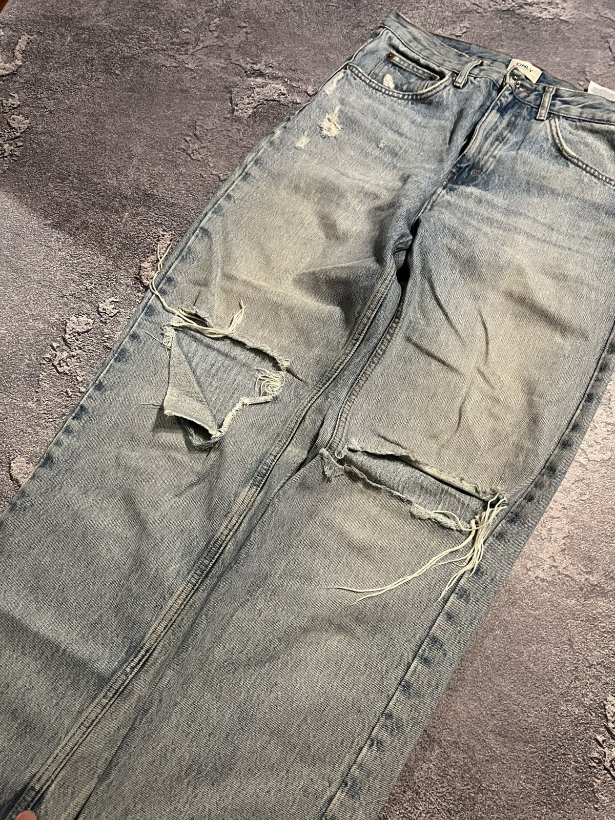 Vintage Distressed Designer Y2K / Number Nine Style / Archive Drip Size US 30 / EU 46 - 2 Thumbnail