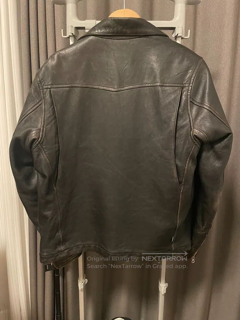 Neighborhood Neighborhood Biker Leather Jacket Size US M / EU 48-50 / 2 - 2 Thumbnail