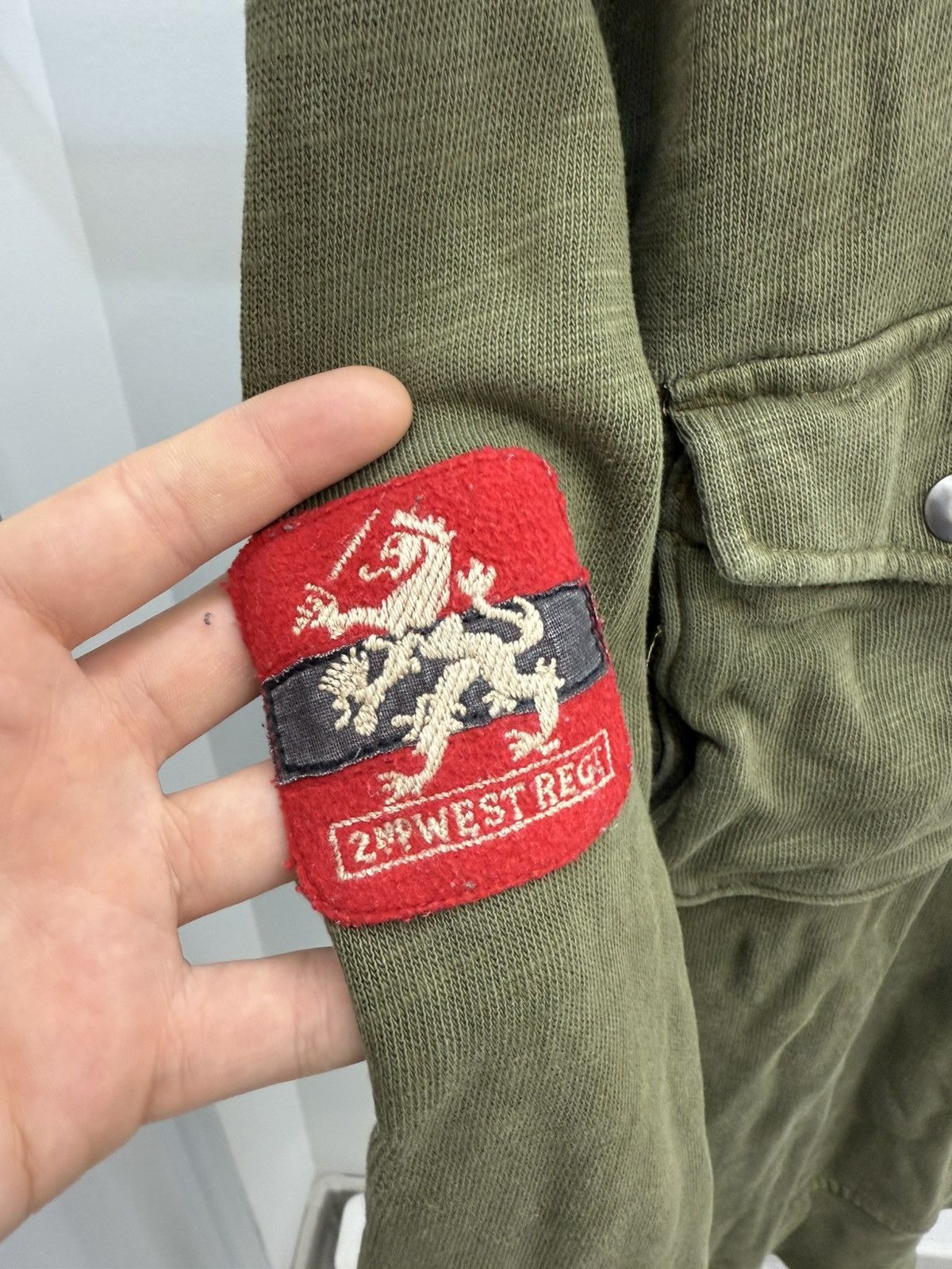 Polo Ralph Lauren Polo Ralph Lauren Military Patch Stowaway Zip Pullover Size US L / EU 52-54 / 3 - 4 Thumbnail