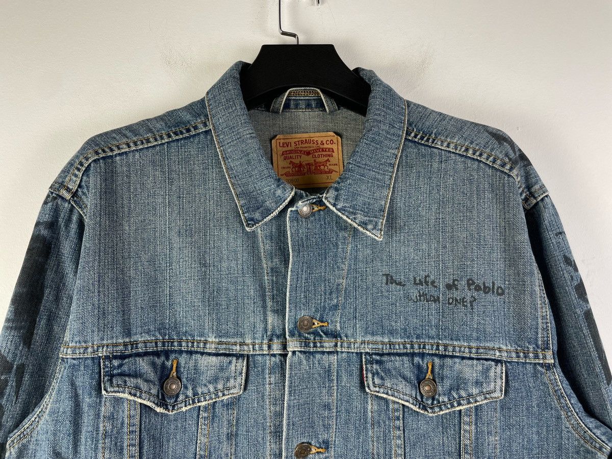 Levi's Vintage Clothing Kanye West Levi’s The Life Of Pablo Denim Jacket 2016 Album Size US XL / EU 56 / 4 - 8 Thumbnail