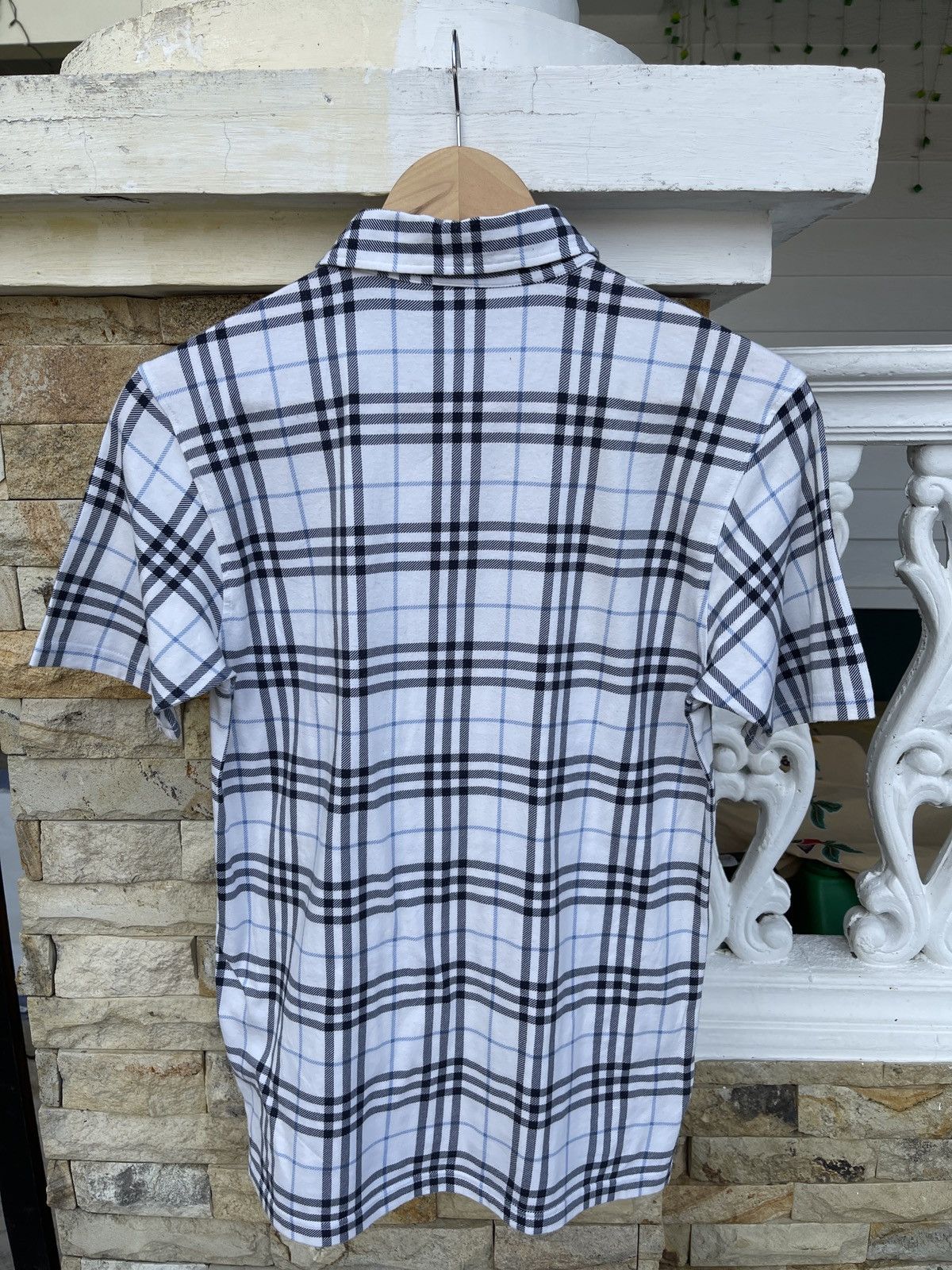 Black Label × Burberry Last Drop🔥Rare🔥Burberry Black Label Polo Tee Size US S / EU 44-46 / 1 - 4 Thumbnail