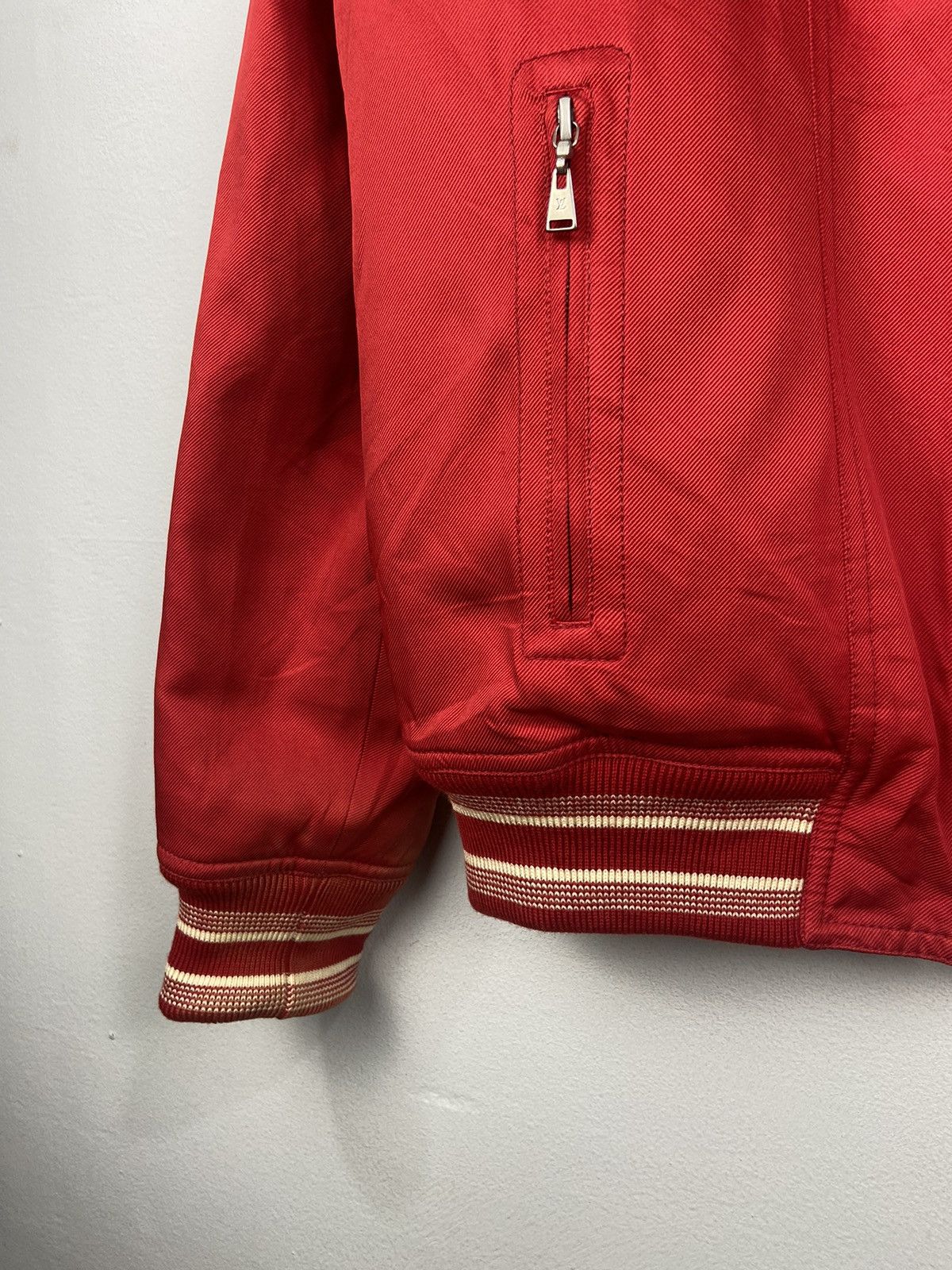 Louis Vuitton Sherpa Sheepskin Bomber Baseball Jacket Size US L / EU 52-54 / 3 - 10 Thumbnail
