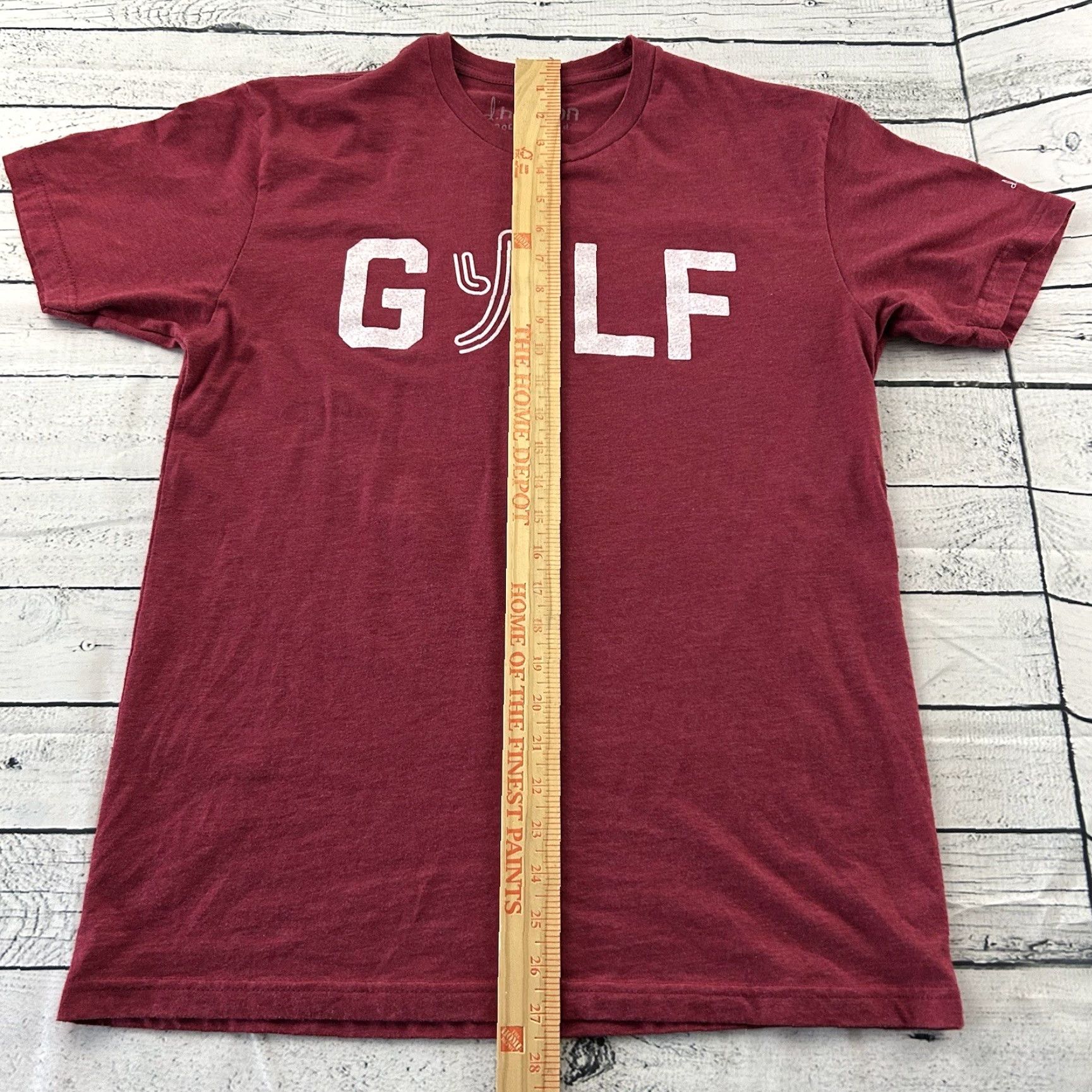 Hudson d.Hudson Dancin Cactus Short Sleeve T Shirt Men's M Red Maroon Shirt Mens M Short Sleeve T-Shirt Size US M / EU 48-50 / 2 - 3 Thumbnail