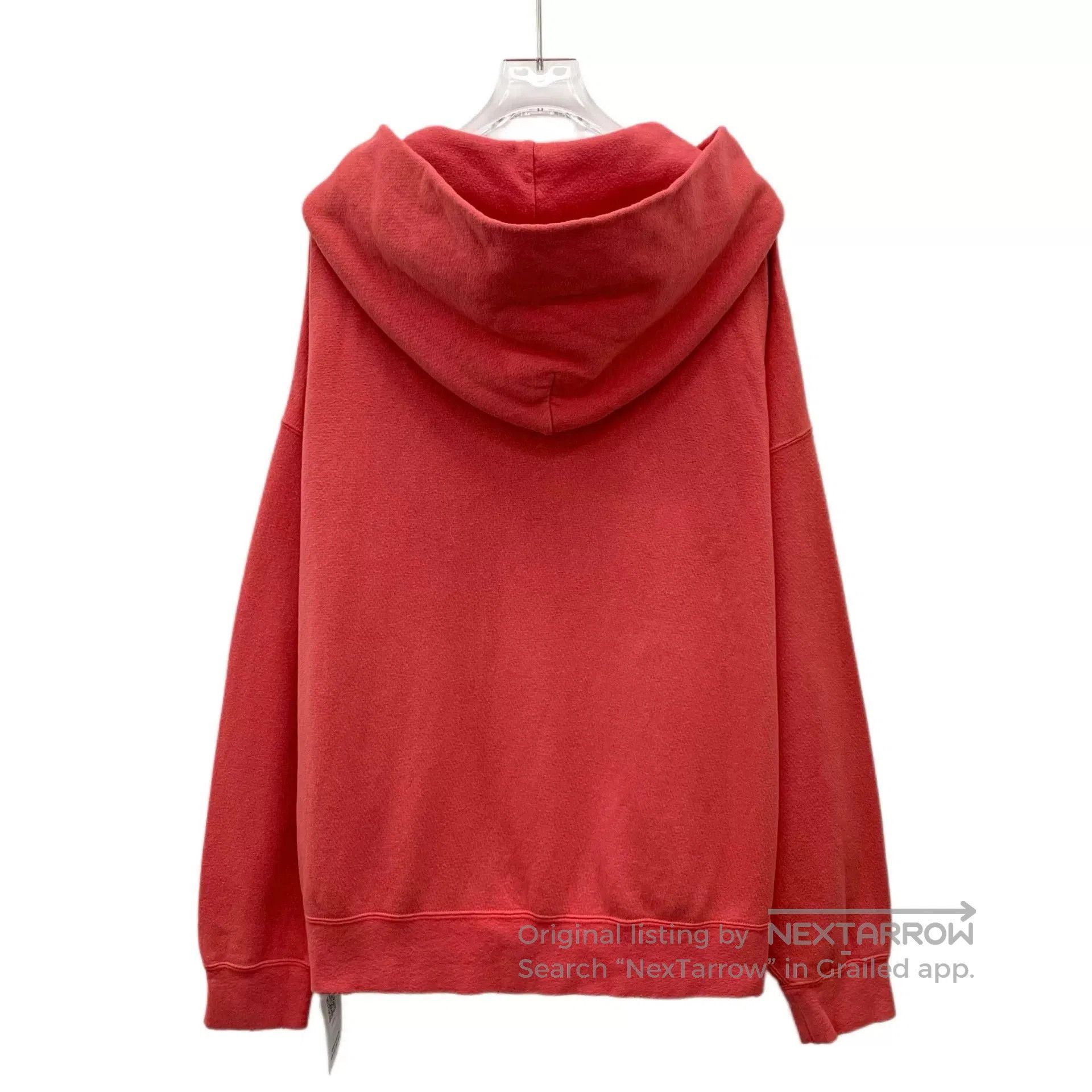 Visvim Visvim Red Cotton Hooded Sweatshirt. Size US M / EU 48-50 / 2 - 2 Thumbnail