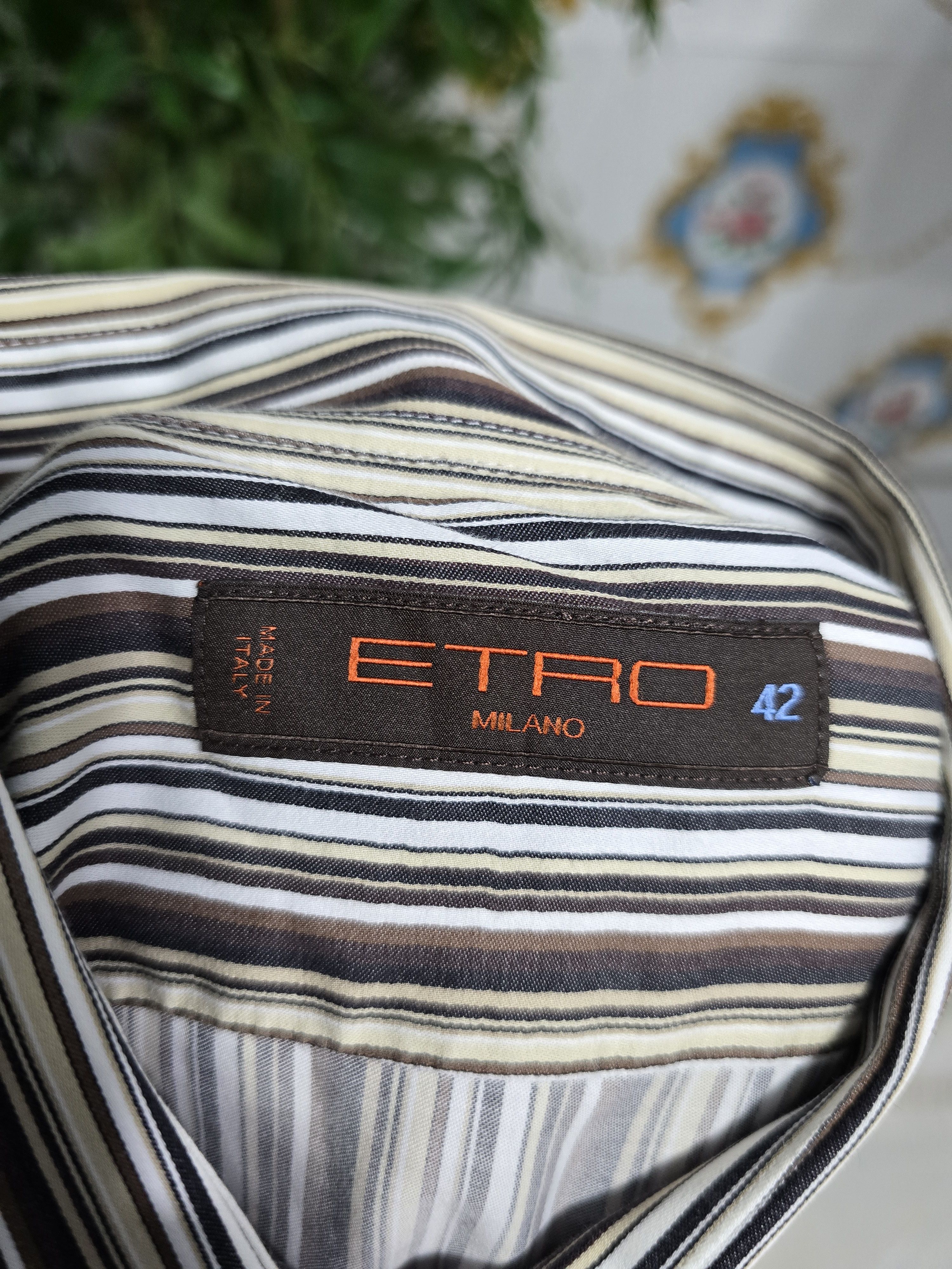 Etro × Vintage ETRO shirt Men size XL Vintage EXCELLENT CONDITION Size US XL / EU 56 / 4 - 11 Thumbnail