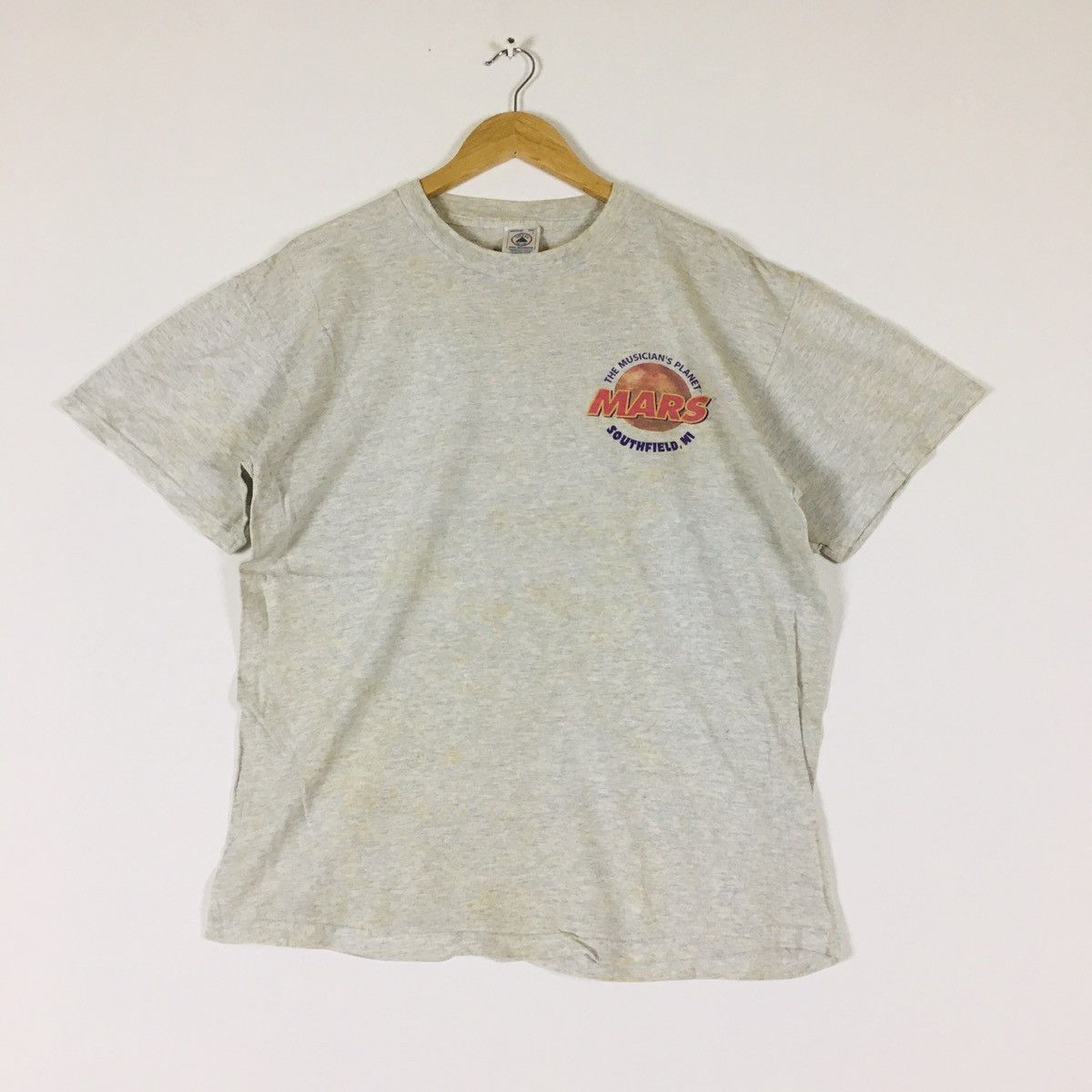 Band Tees × Delta × Vintage Vintage MARS Musician Planet Tour Tee Size US M / EU 48-50 / 2 - 1 Thumbnail