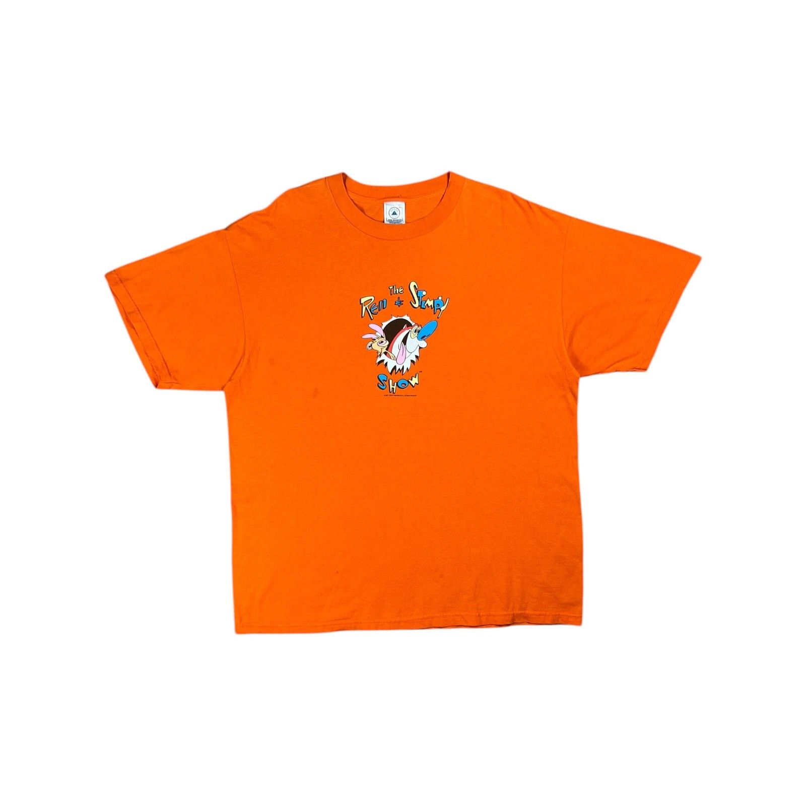 Delta × Nickelodeon × Vintage Vintage 2001 Nickelodeon The Ren & Stimpy Show tee (XL) Size US XL / EU 56 / 4 - 1 Thumbnail