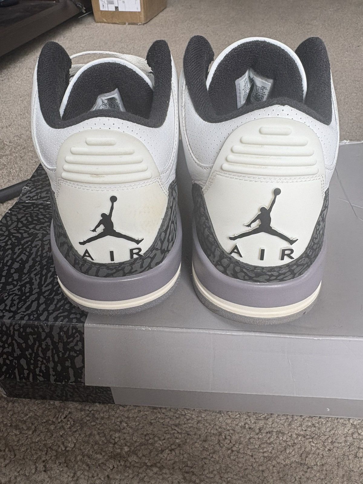 Jordan Brand Air jordan 3 cement grey size 11 Size US 11 / EU 44 - 6 Thumbnail