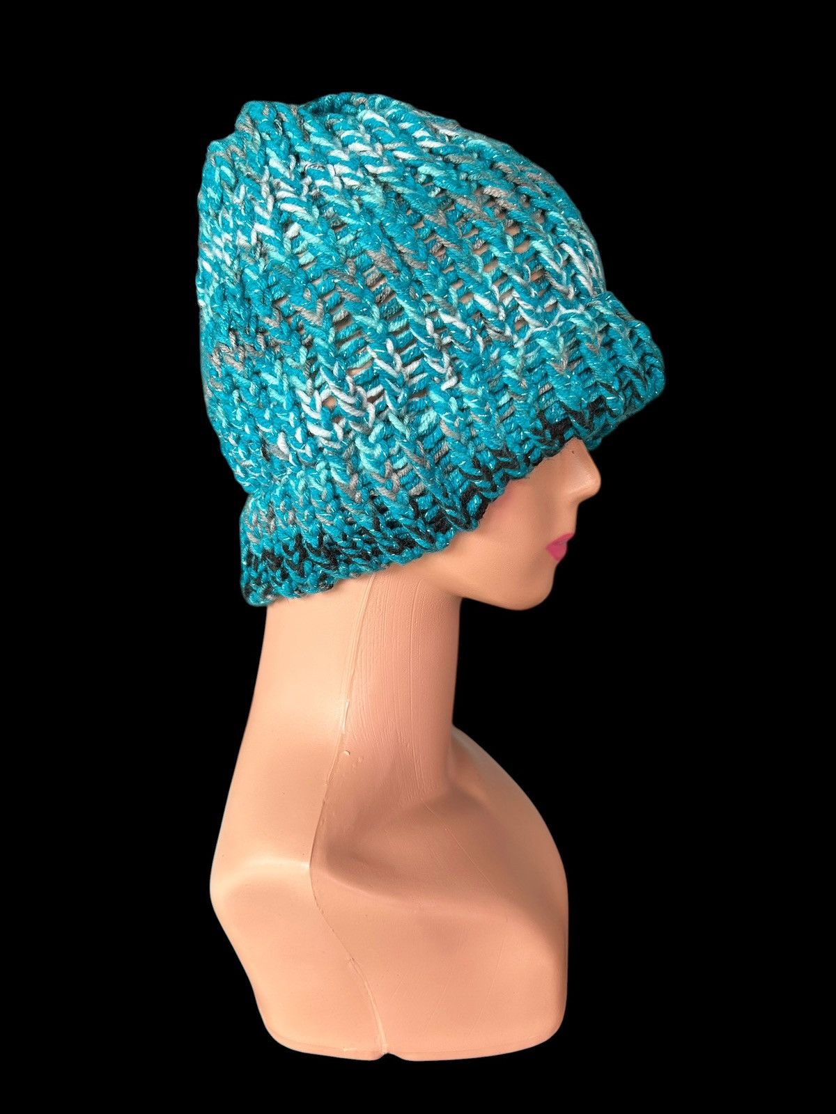 Kapital Crochet Knitted Handmade Beanie Hats Size ONE SIZE - 2 Thumbnail