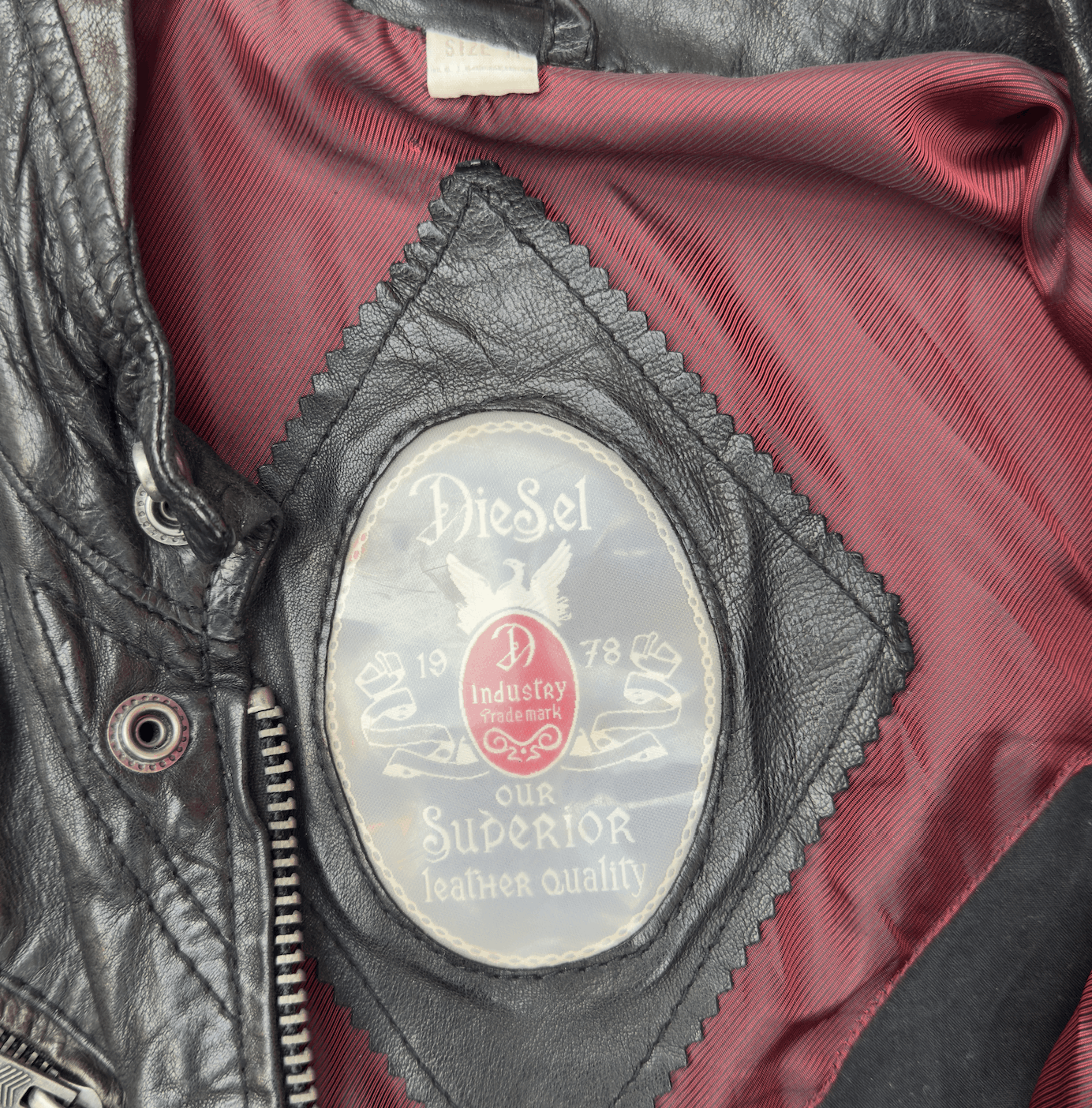 Diesel Biker Vintage Leather JKT Size US M / EU 48-50 / 2 - 3 Thumbnail