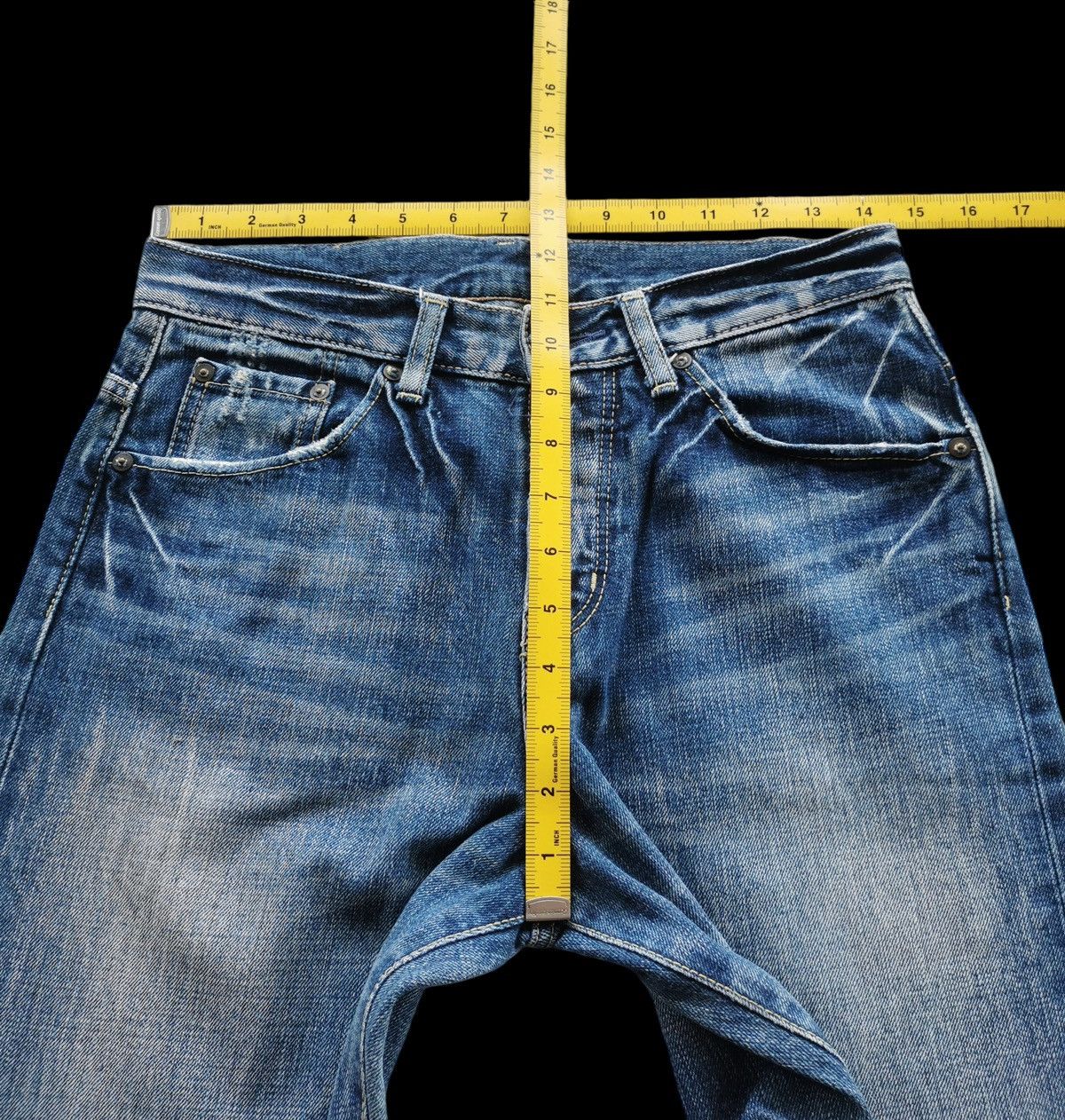 Japanese Brand Journal Standard Selvedge Jeans Size US 29 - 5 Thumbnail