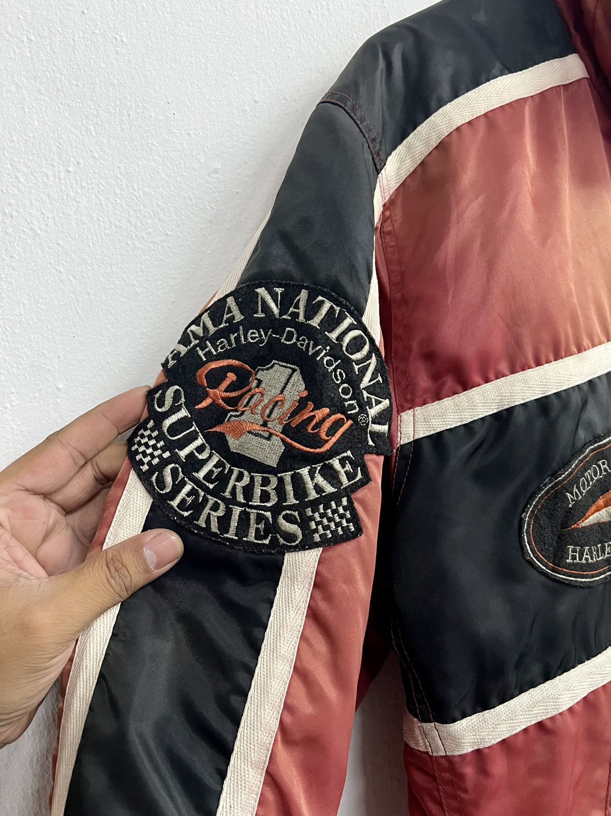 Harley Davidson × Vintage Vintage Harley Davidson Racing AMA National Jacket Size US L / EU 52-54 / 3 - 10 Thumbnail