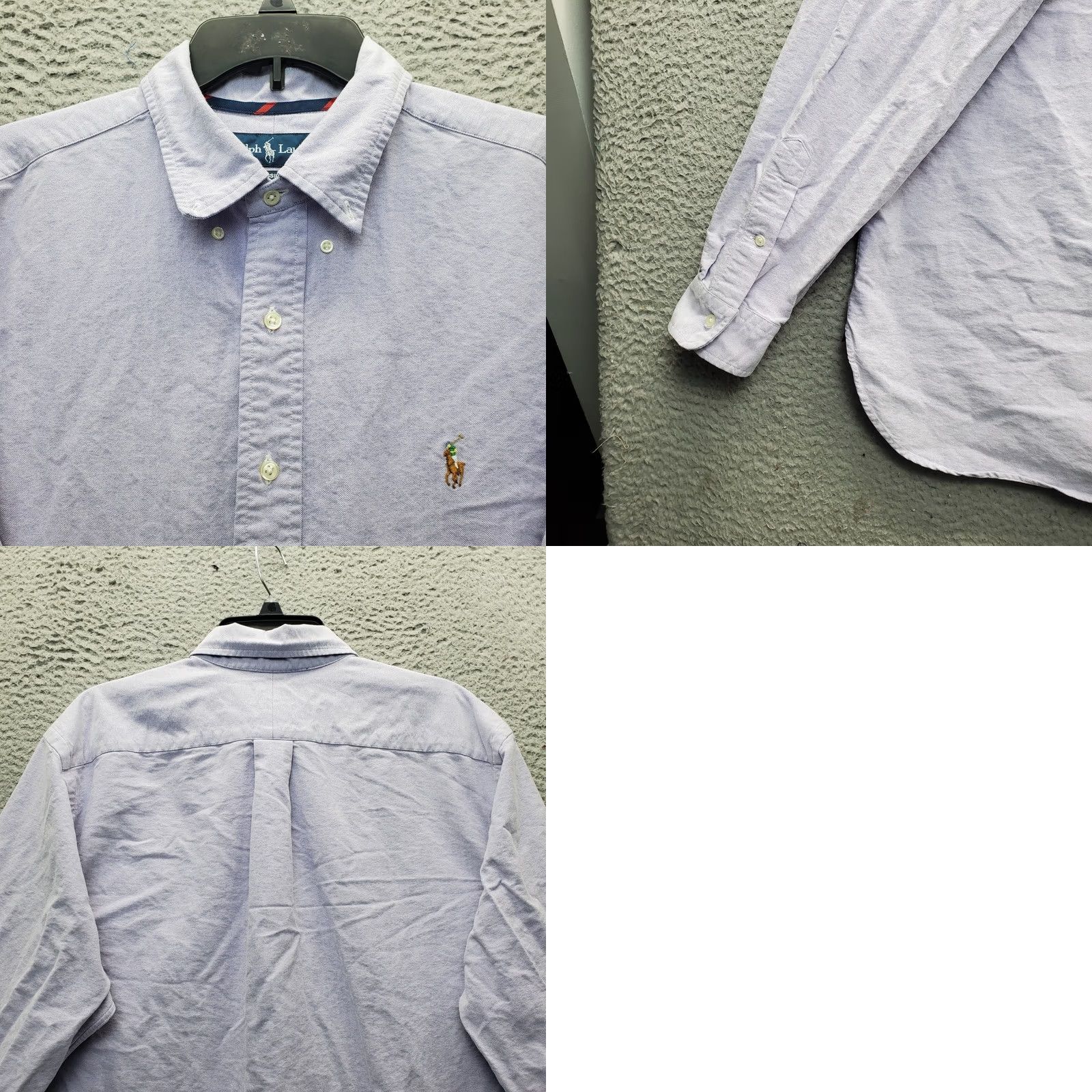 Ralph Lauren Ralph Lauren Shirt Mens XL Purple Classic Fit Button-Down Collar Size US XL / EU 56 / 4 - 8 Thumbnail