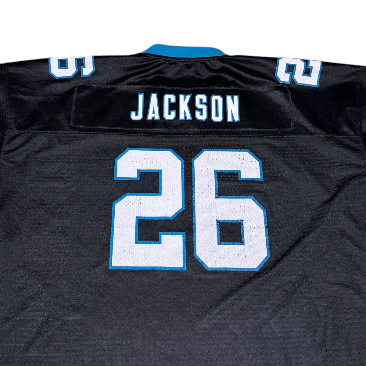 NFL NFL Carolina Panthers 26 Donte Jackson Jersey Men’s 2XL Size US XXL / EU 58 / 5 - 6 Thumbnail