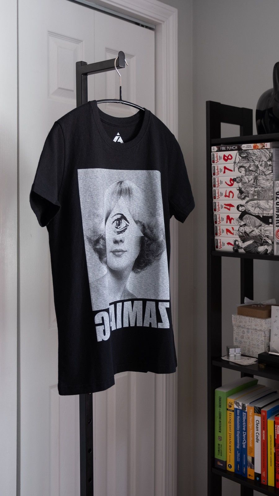 image of Undercover Zamiang Tee in Black, Men's (Size Small)