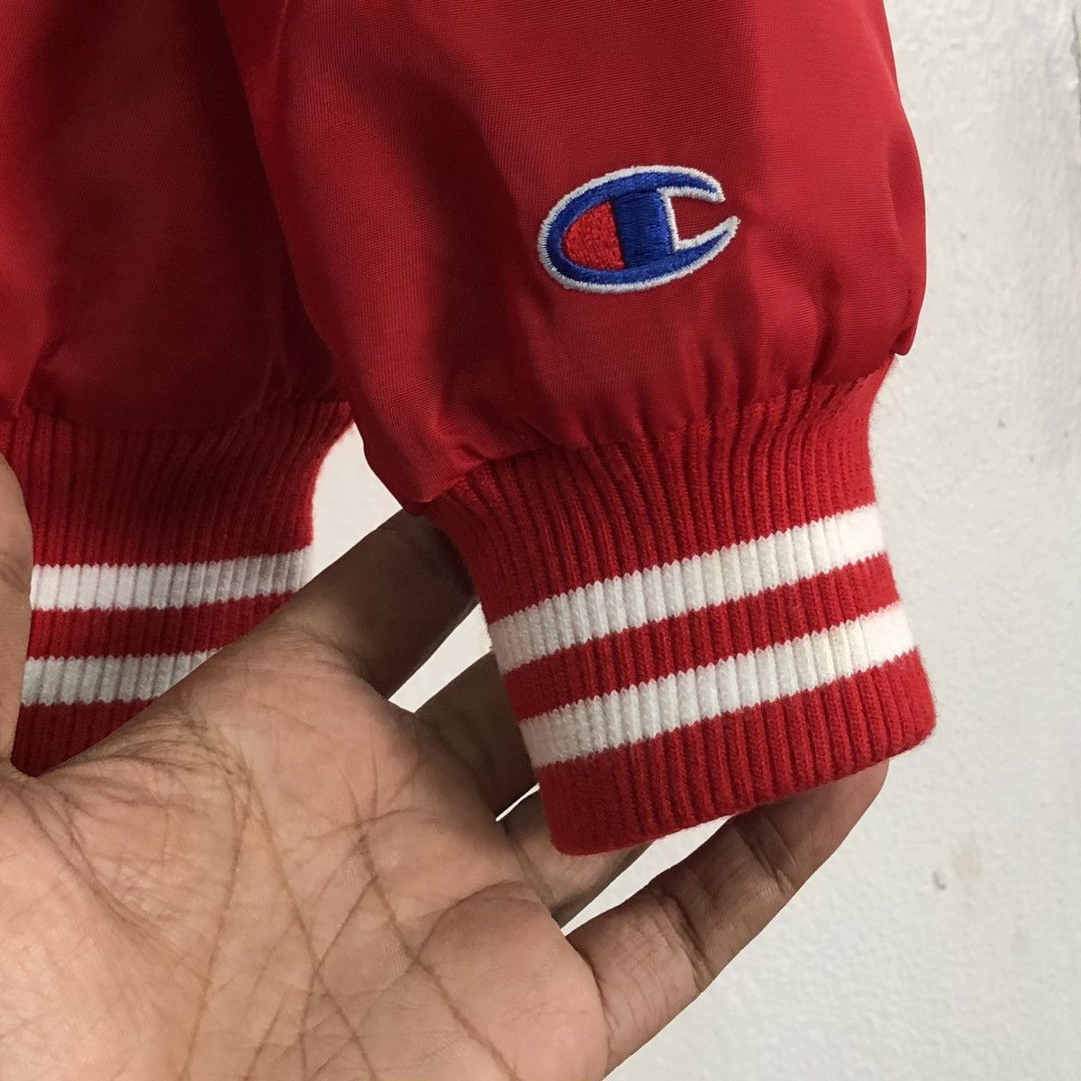 Champion Champion USA 🇺🇸 Lined Quilted Bomber Jacket Size US L / EU 52-54 / 3 - 21 Thumbnail