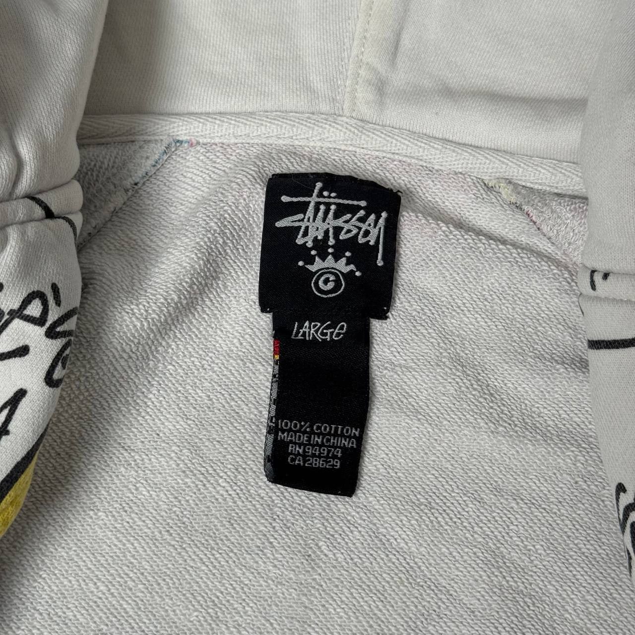 Stussy Very rare Vintage Zip-Hoodie Stussy Size US L / EU 52-54 / 3 - 22 Thumbnail