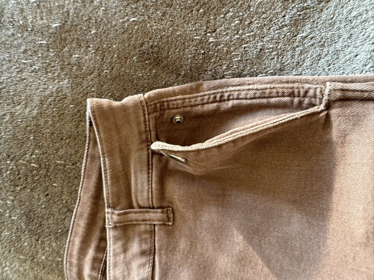 Other Flanuer Homme Carpenter Flared Jeans in Dark Brown Denim Size US 34 / EU 50 - 8 Thumbnail