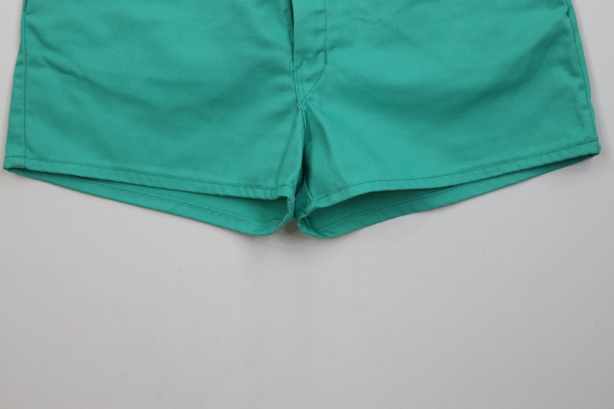 Vintage AS IS Vintage 70s Sanforized Cotton Workwear Shorts USA Size 26" / US 2 / IT 38 - 4 Thumbnail