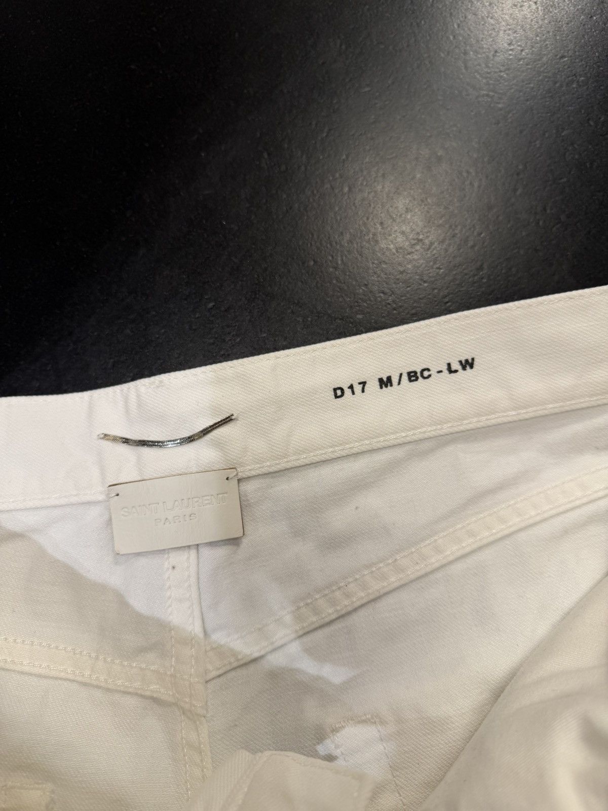 Saint Laurent Paris SLP D17 Flare Denim Size US 31 - 3 Thumbnail