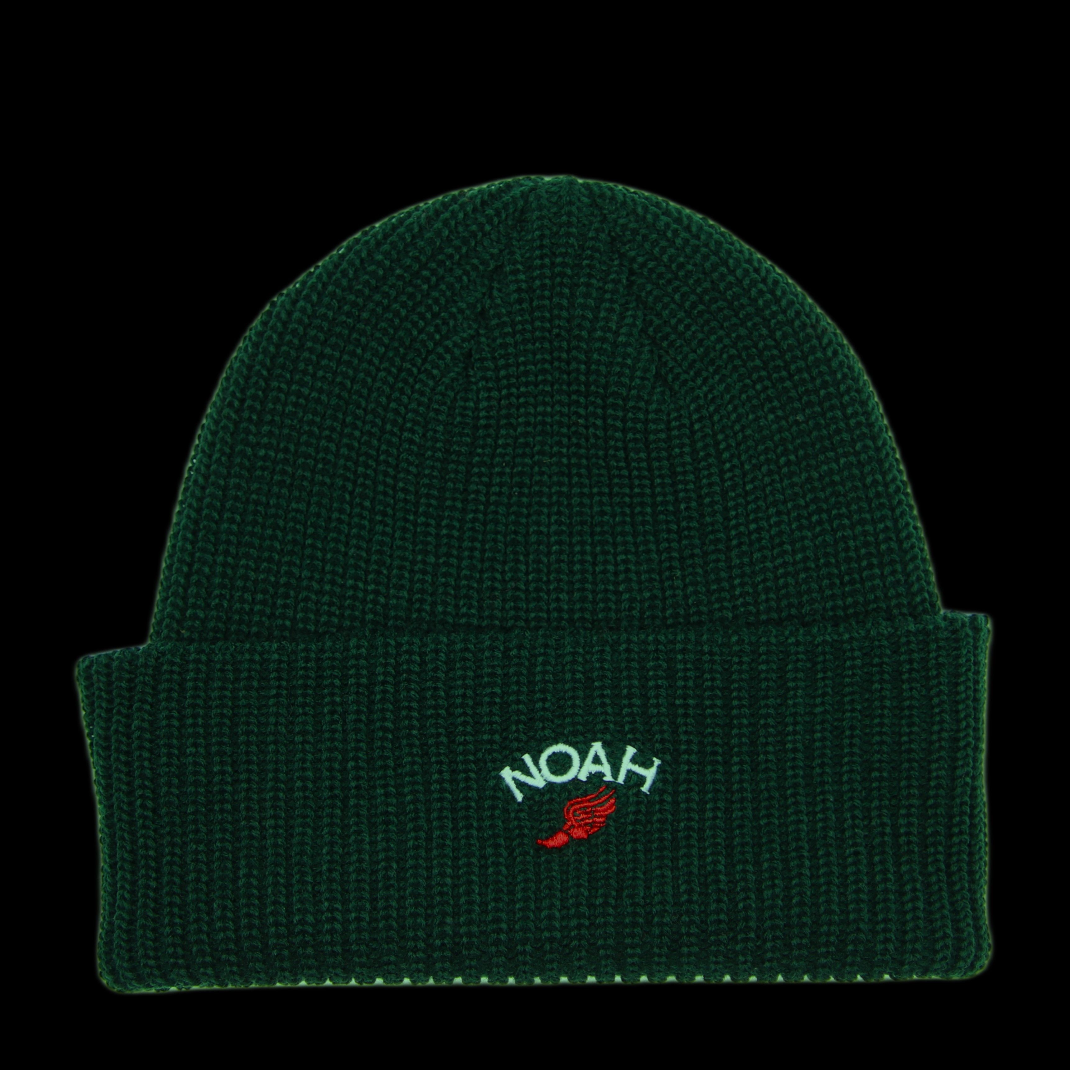 image of Tuque Noah Winged Foot Logo Beanie Teal, Men's
