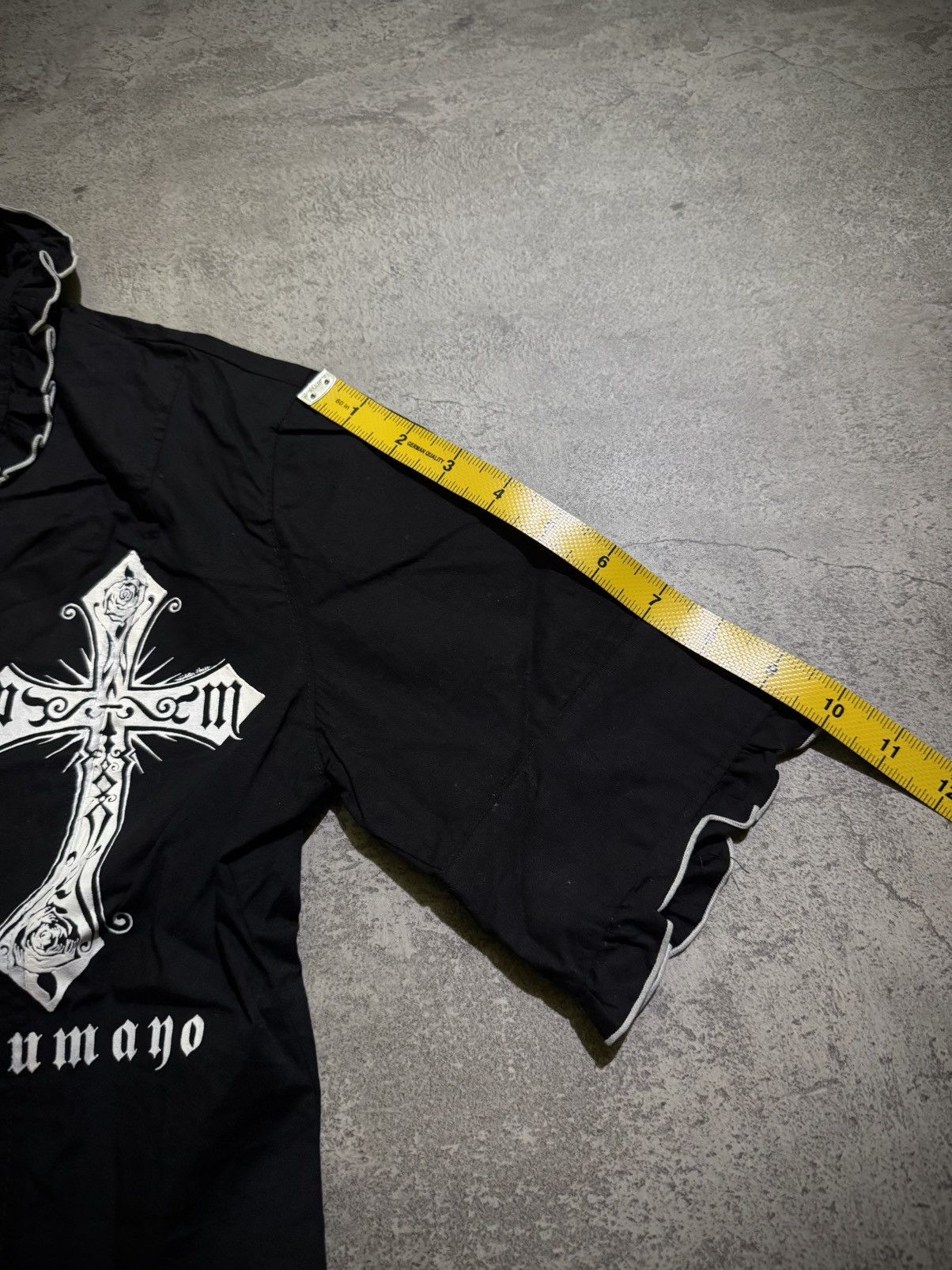 Japanese Brand PUTUMAYO GOTHIC CROSS IFSIXWASNINE SHIRT Size S / US 4 / IT 40 - 8 Thumbnail