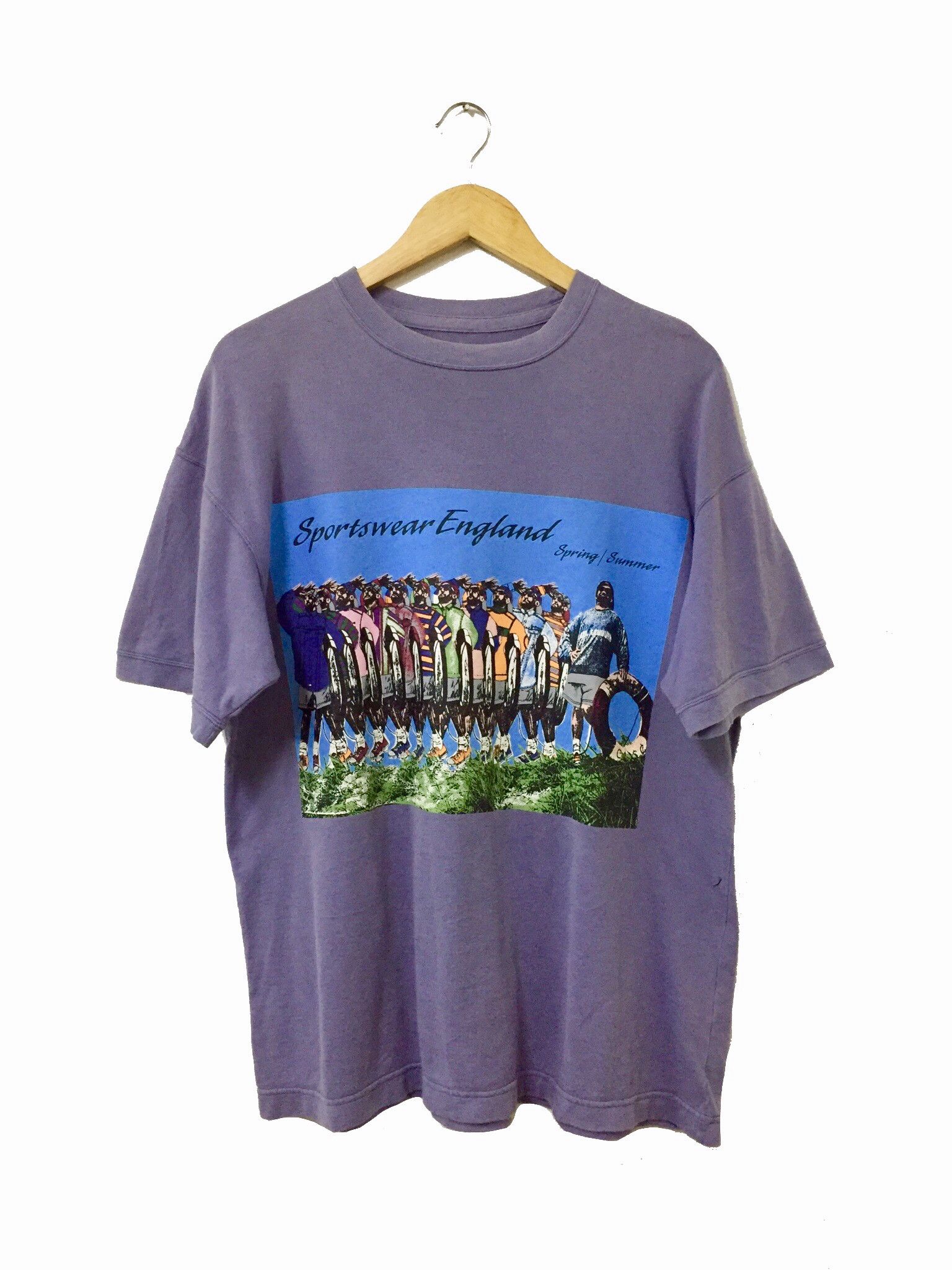Nigel Cabourn VINTAGE 90s NIGEL CABOURN SPORTSWEAR SPRING SUMMER TSHIRT Size US L / EU 52-54 / 3 - 1 Thumbnail