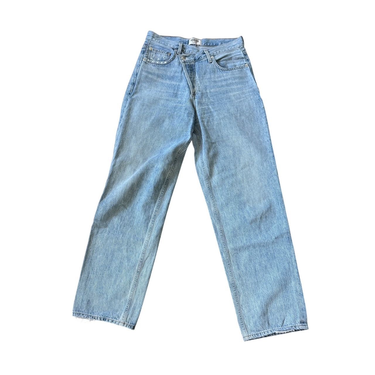 Agolde AGOLDE Criss Cross Upsized Jean Suburbia Size 26" / US 2 / IT 38 - 2 Thumbnail