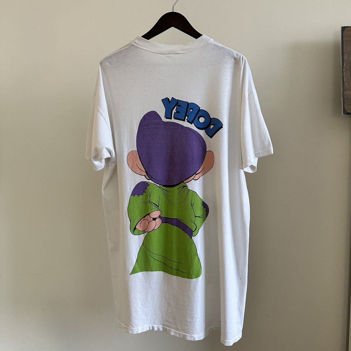 Disney × Vintage Rare Vintage Disney Dopey Shirt Oversized One Size Size XXL / US 16-18 / IT 52-54 - 5 Thumbnail