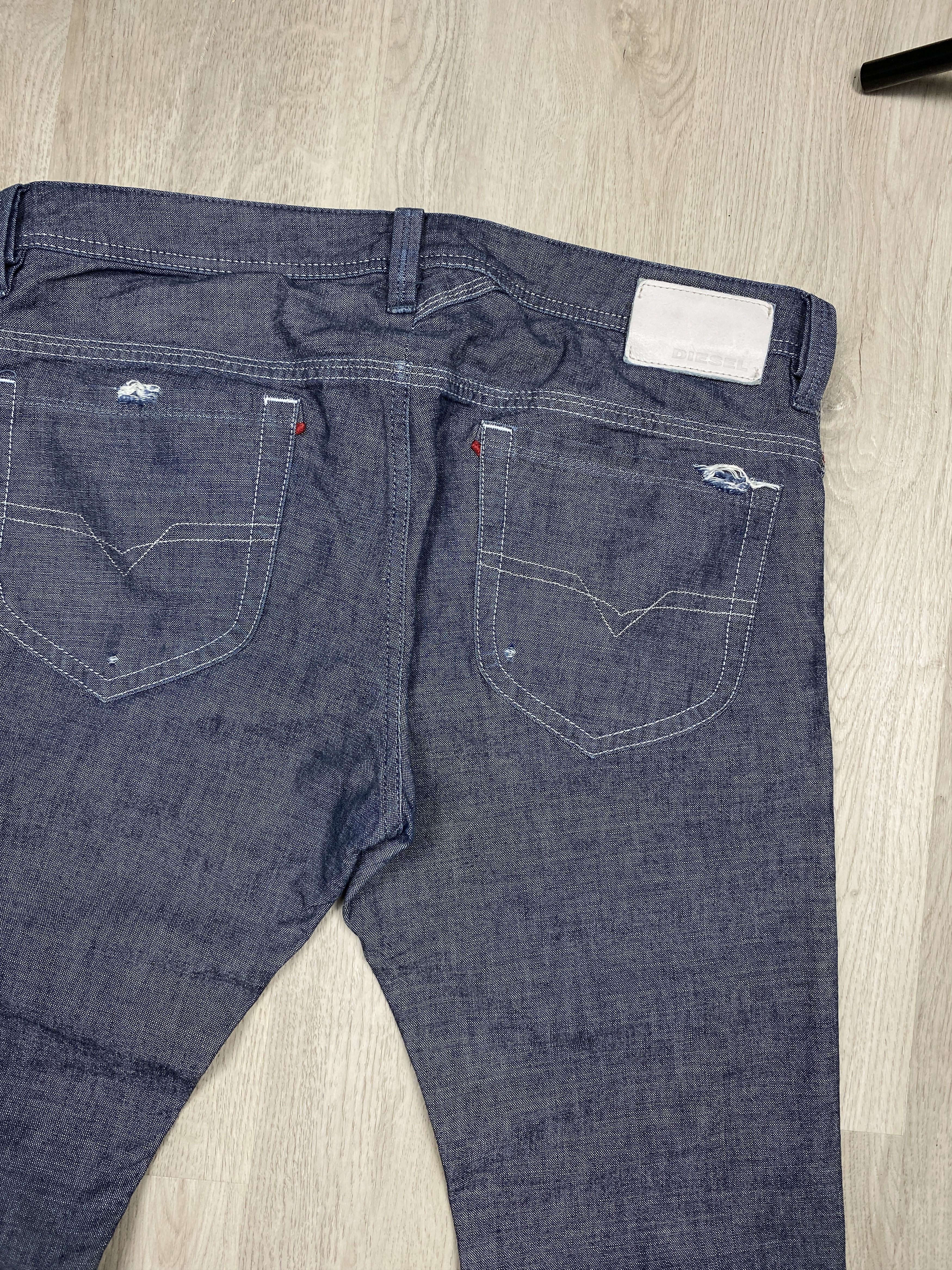 Diesel Diesel Mens Thanaz Denim Pants Jeans Size US 33 - 9 Thumbnail