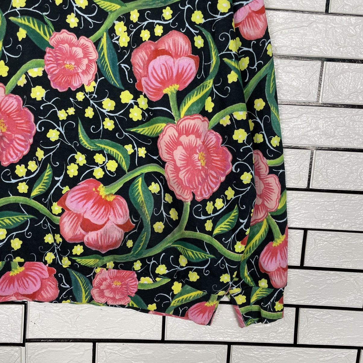 Desigual Desigual Flower Design Pullover Hoodie Size US M / EU 48-50 / 2 - 4 Thumbnail