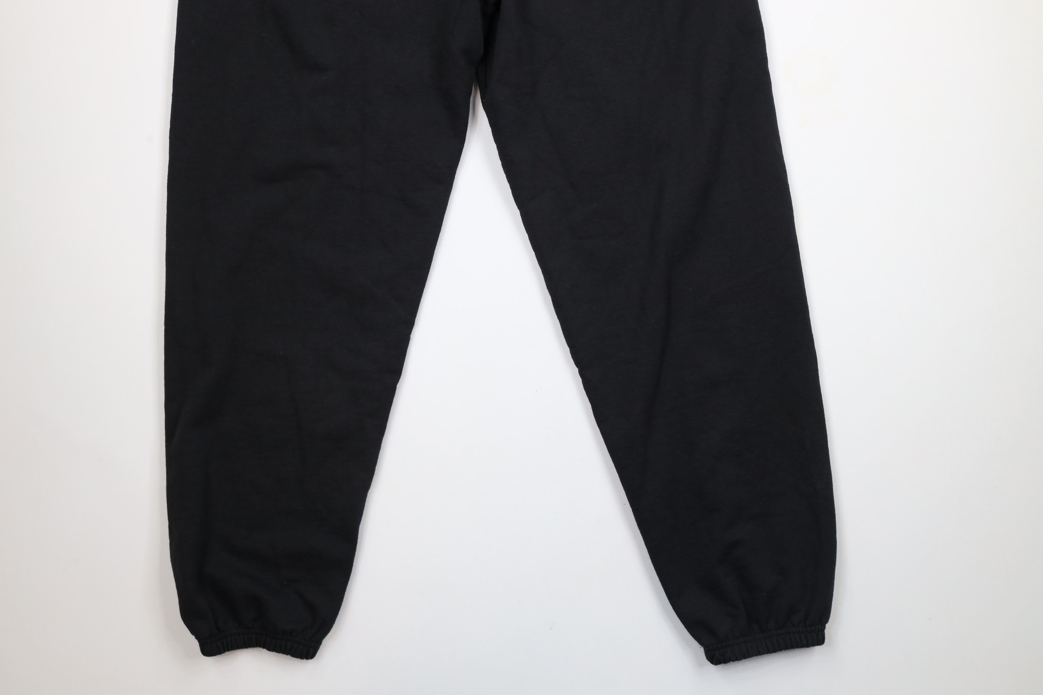Champion × Vintage Vintage Champion Logo Cuffed Sweatpants Joggers Black Size US 36 / EU 52 - 11 Thumbnail