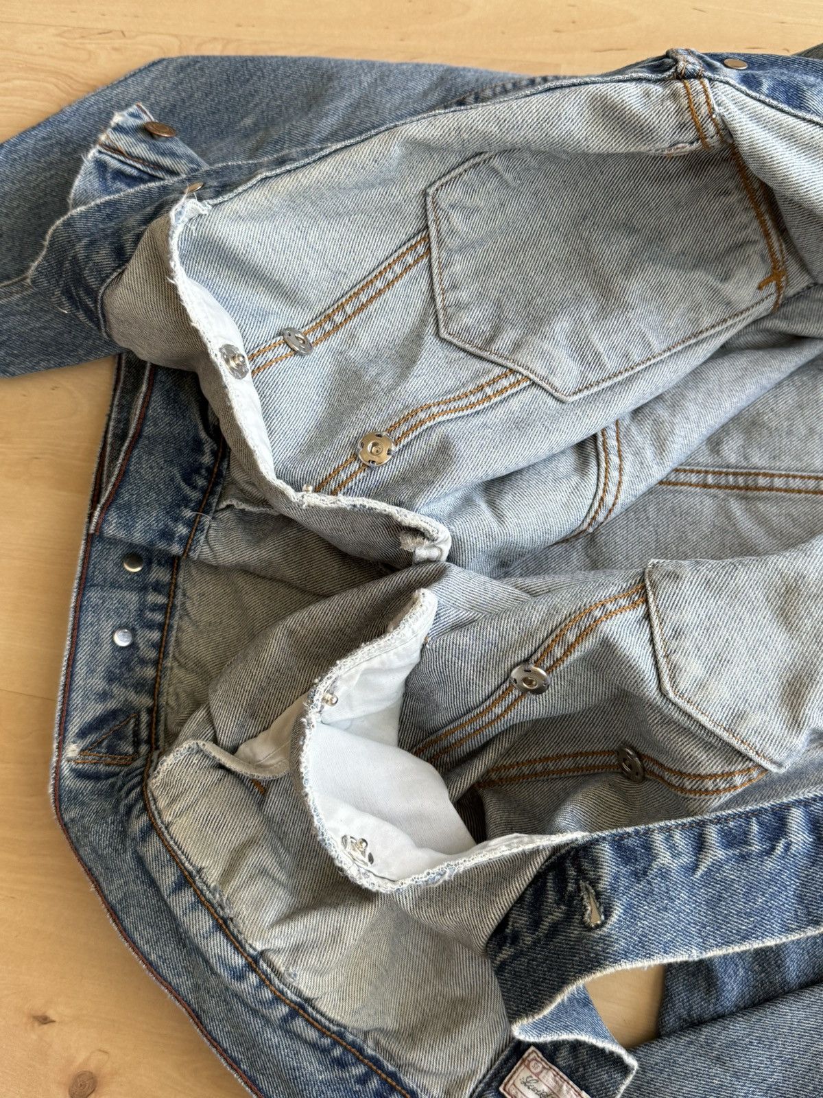 Levi's 2000’s Levi’s Signature denim trucker jacket vintage Size US XL / EU 56 / 4 - 11 Thumbnail