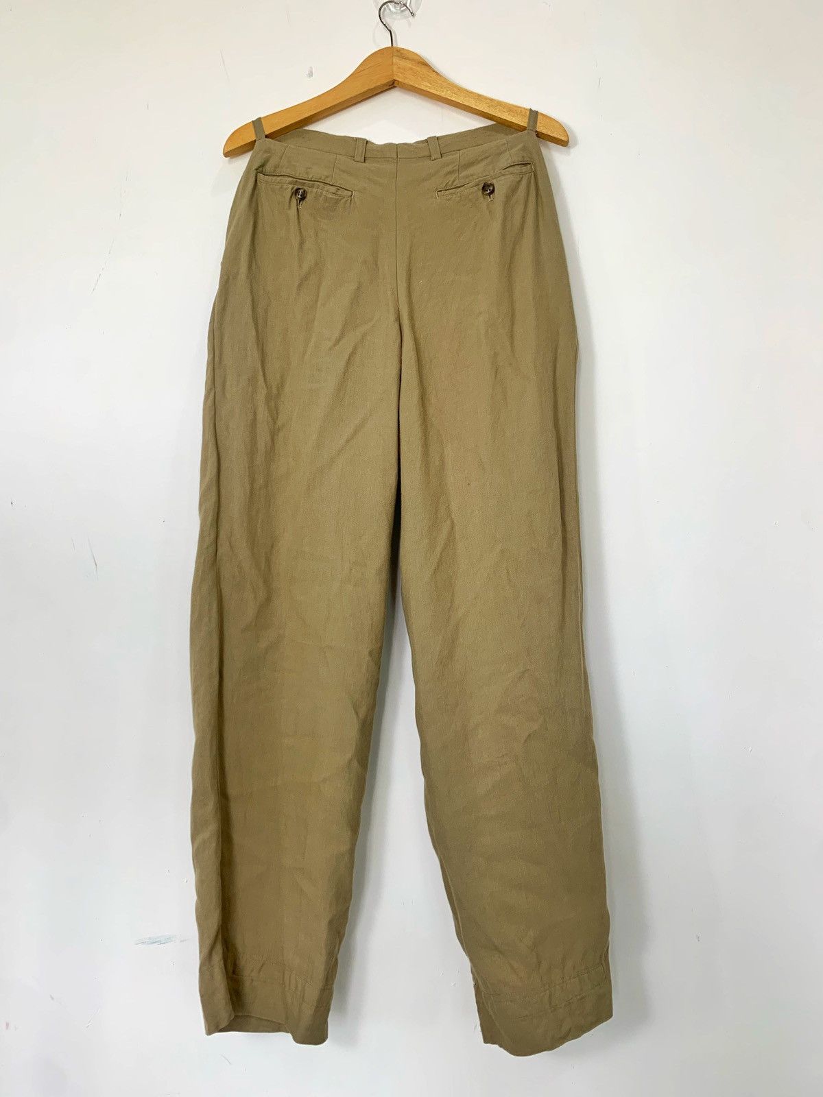 JUN MEN 80s jun men yohji yamamoto trousers double pleated pant Size US 30 / EU 46 - 2 Thumbnail