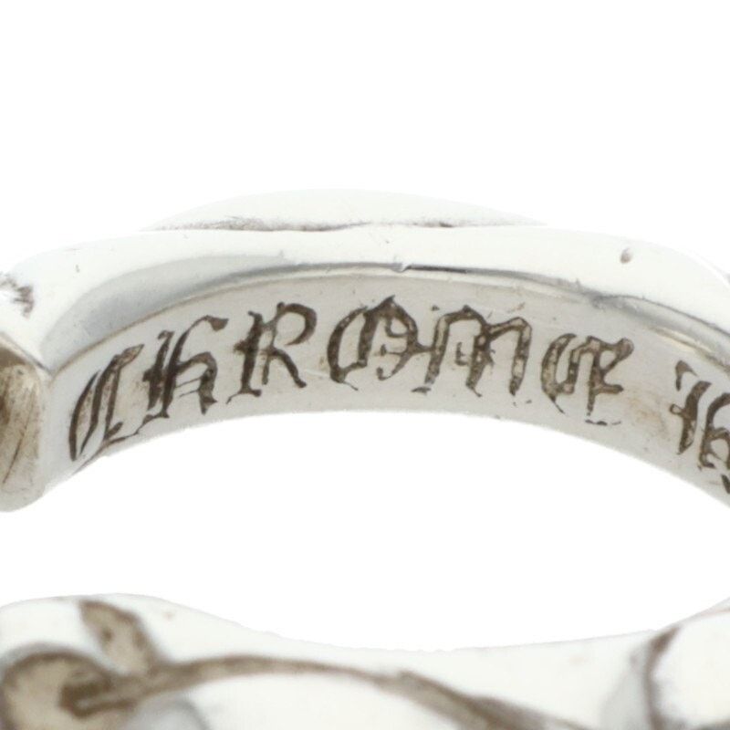 Chrome Hearts Chrome Hearts Scroll Hoop Silver Earring Size ONE SIZE - 3 Thumbnail