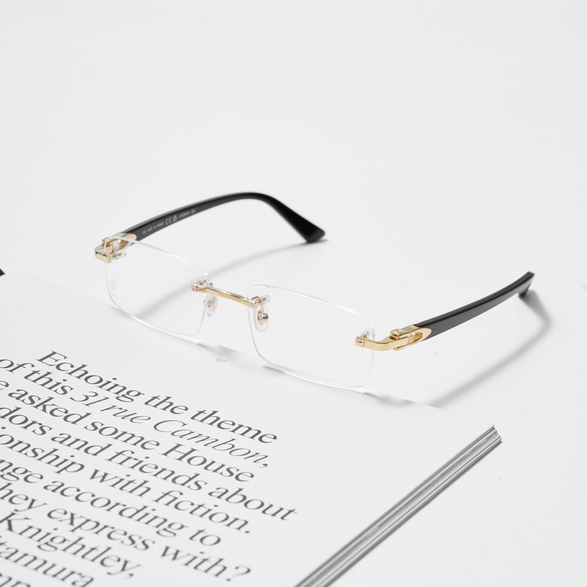 Cartier CARTIER CT0287O 001 GLASSES Size ONE SIZE - 1 Thumbnail