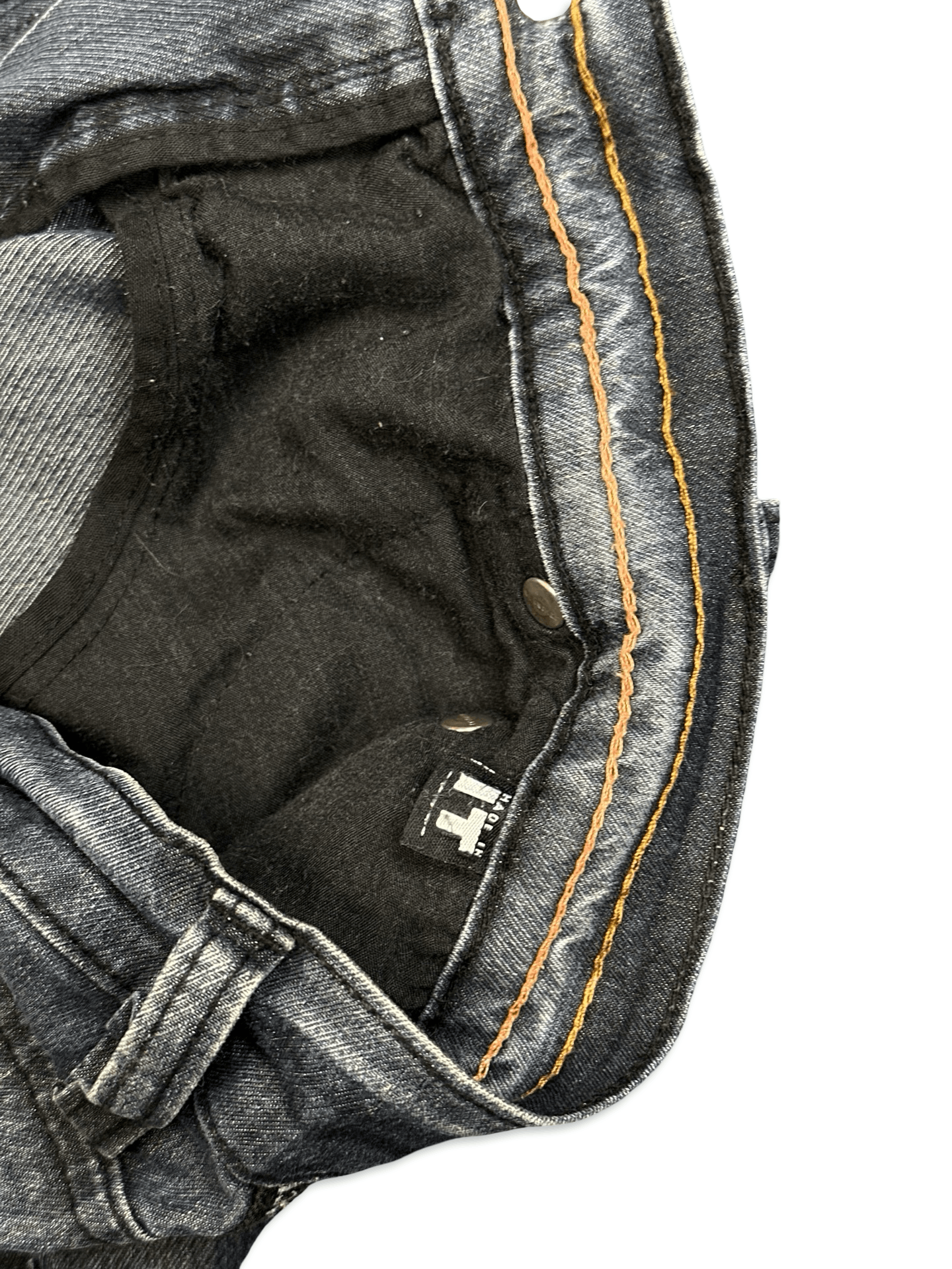 Versace Jeans Couture vjc vintage distressed baggy denim jeans Size US 34 / EU 50 - 4 Thumbnail