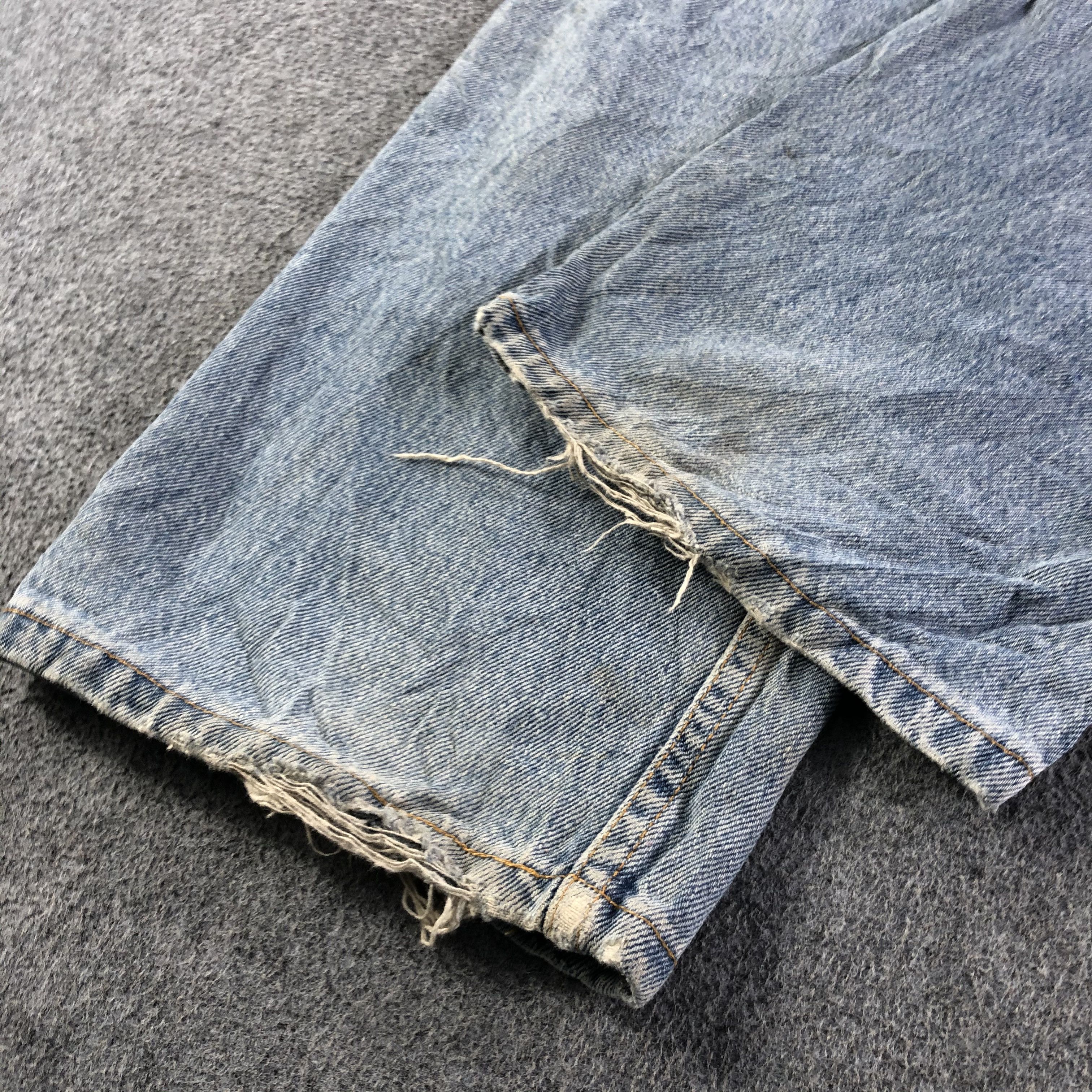 Levi's 90s Vintage Levis 501 Jeans-J3781 Size US 37 - 6 Thumbnail