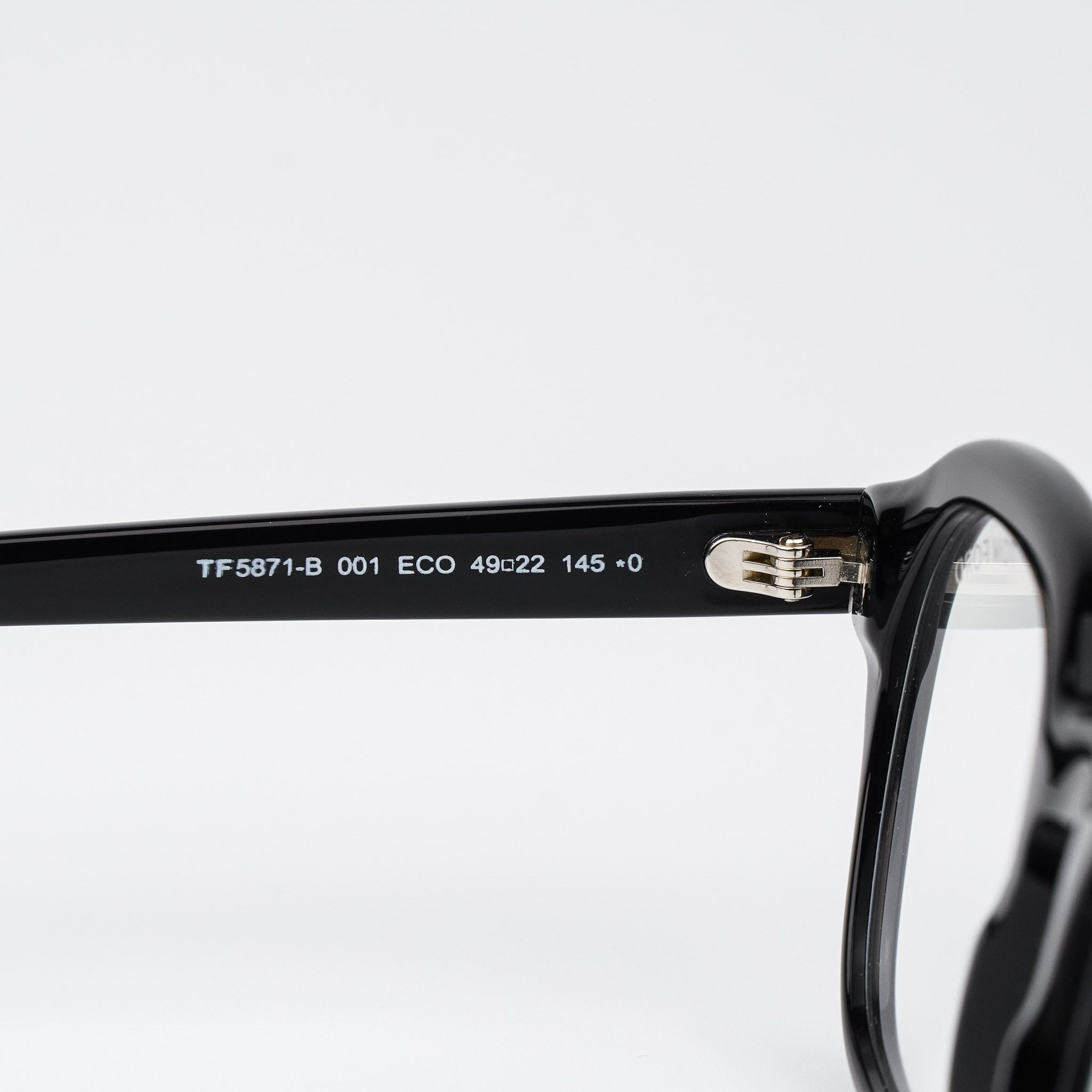 Tom Ford Tom Ford Men Eyeglasses Round FT5871-B 001 NEW AUTHENTIC Size ONE SIZE - 8 Thumbnail