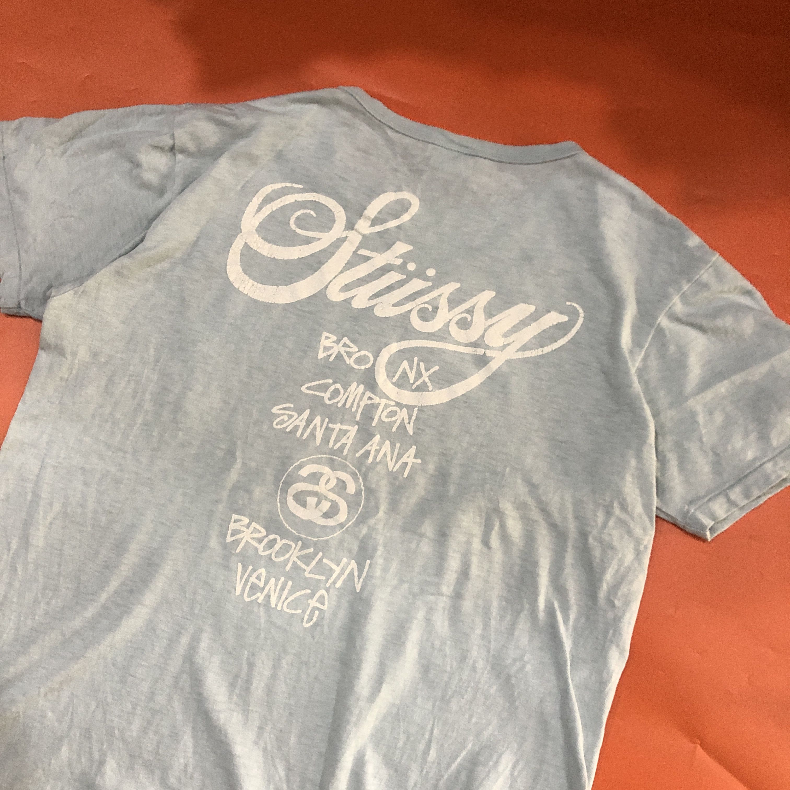 Champion Tshirts Champion x stussy 00s Size US L / EU 52-54 / 3 - 4 Thumbnail