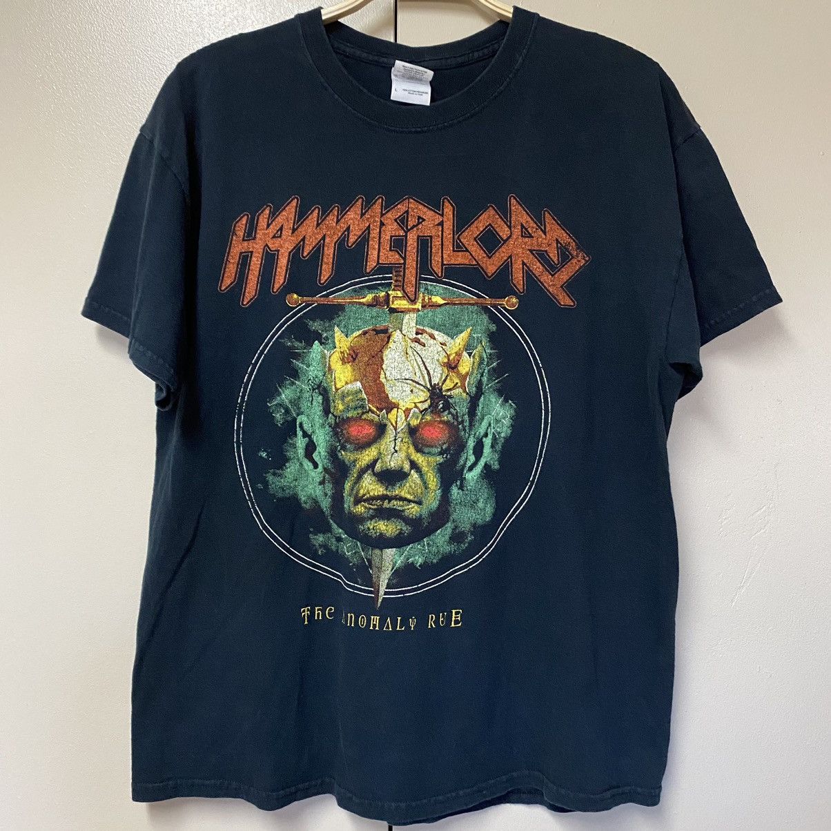 Gildan Y2K Hammerlord Concert Band The Anomaly Rue Tour Shirt Large Size US L / EU 52-54 / 3 - 1 Thumbnail