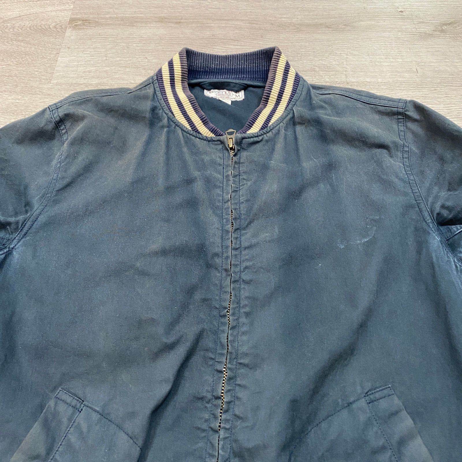 J.Crew × Wallace & Barnes Wallace & Barnes Baseball Bomber Jacket Men's M J. Crew Size US M / EU 48-50 / 2 - 9 Thumbnail
