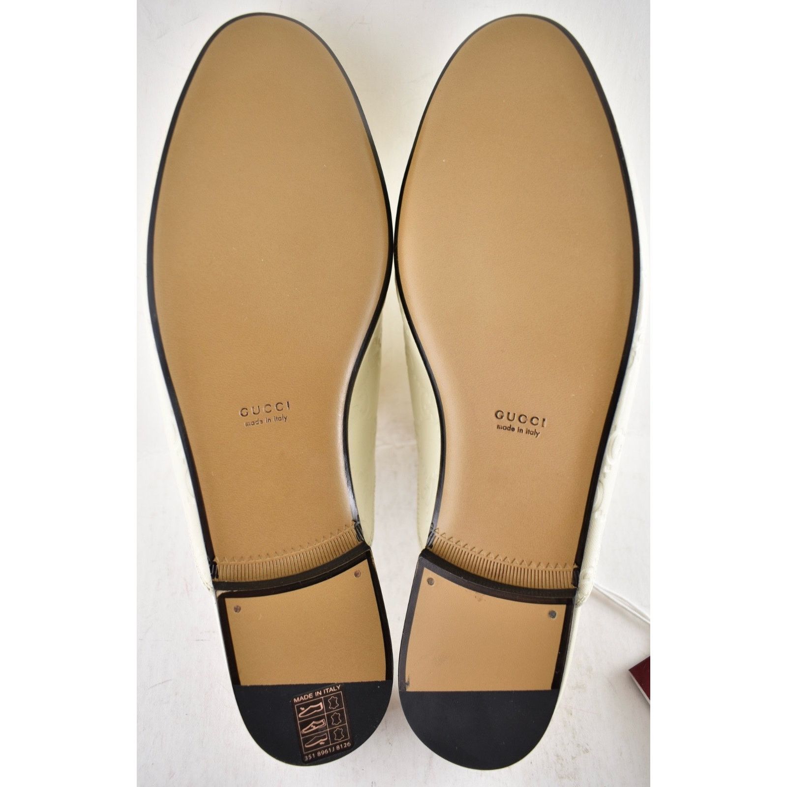Gucci Gucci Princetown New Ivory GG Monogram Slide Loafer 36.5 Size US 6.5 / IT 36.5 - 17 Thumbnail