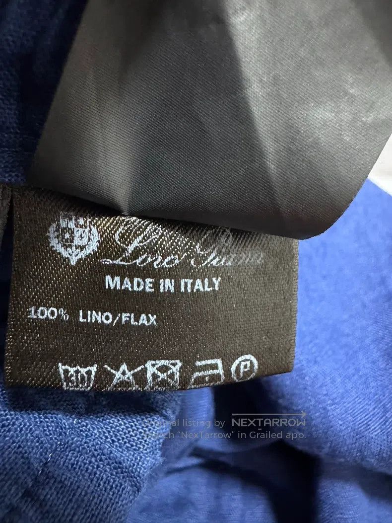 Loro Piana LORO PIANA Linen Wide Leg Pants Size 28" / US 6 / IT 42 - 5 Thumbnail