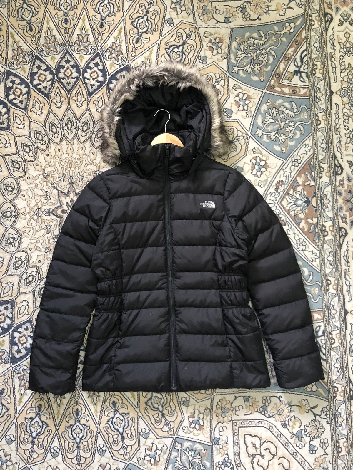 North face fur hoodie online