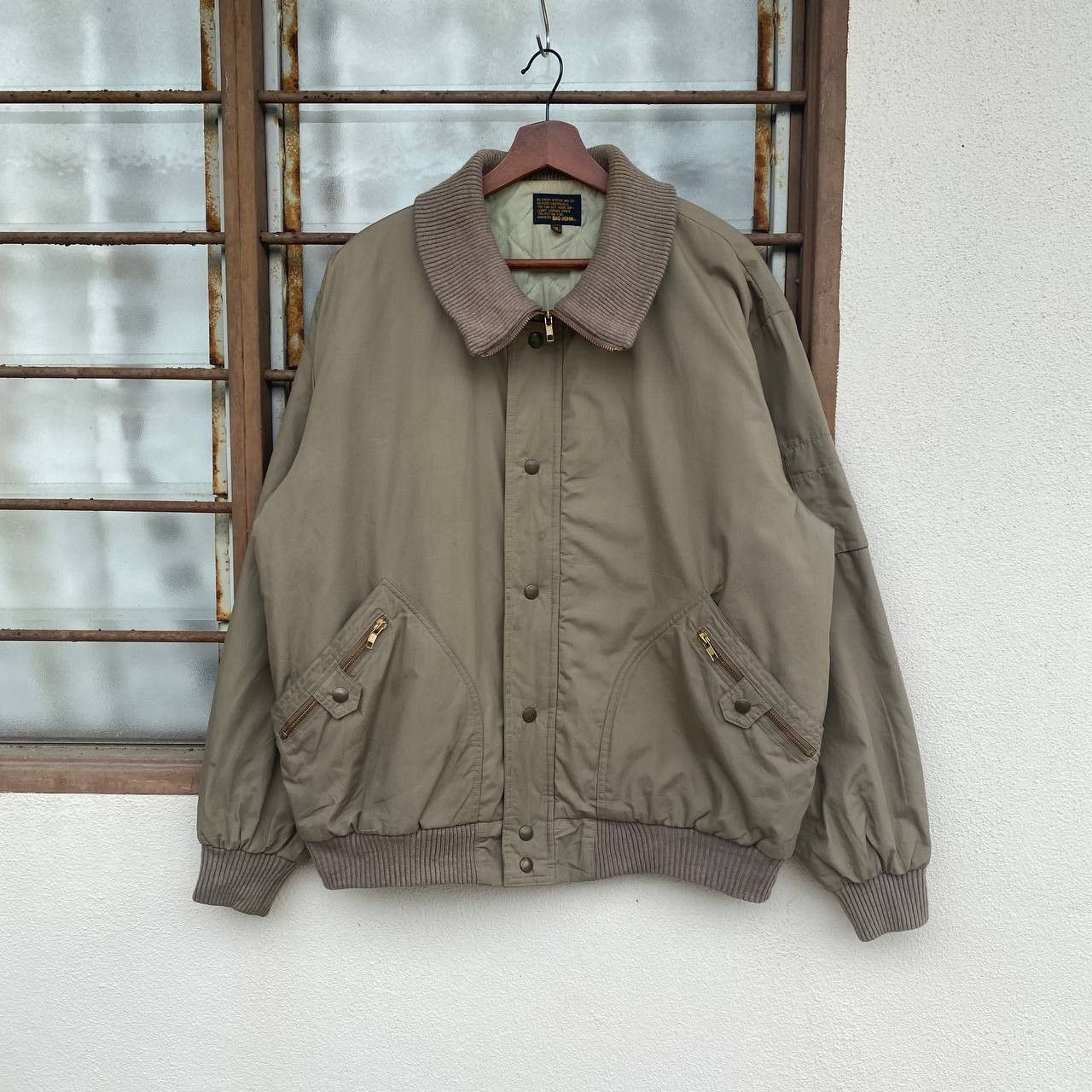 Big John VINTAGE 90S BIG JOHN BOMBER JACKET Size US XXL / EU 58 / 5 - 1 Thumbnail