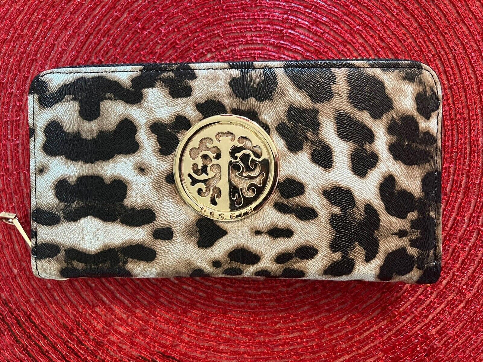 Other DASEIN WOMEN'S ZIP Animal Print WALLET FAUX Leather Size ONE SIZE - 1 Thumbnail