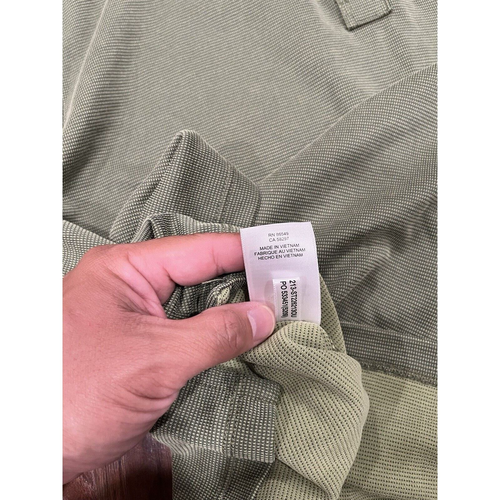 Tommy Bahama Tommy Bahama Green Long Sleeve 1/4 Button-Down Shirt Large Size US L / EU 52-54 / 3 - 8 Thumbnail