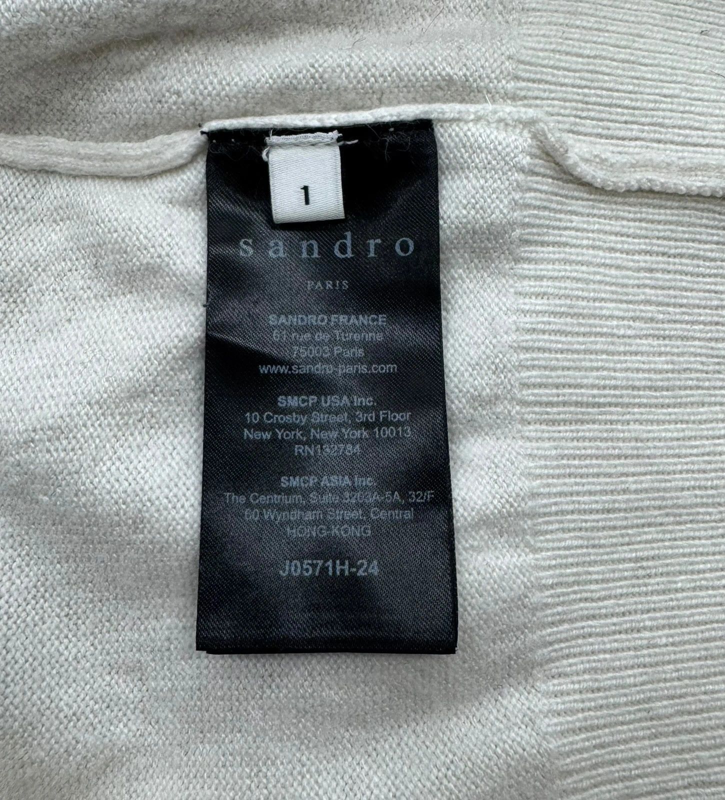 Sandro Sandro Cardigan Wool Striped size 1 Size S / US 4 / IT 40 - 11 Thumbnail