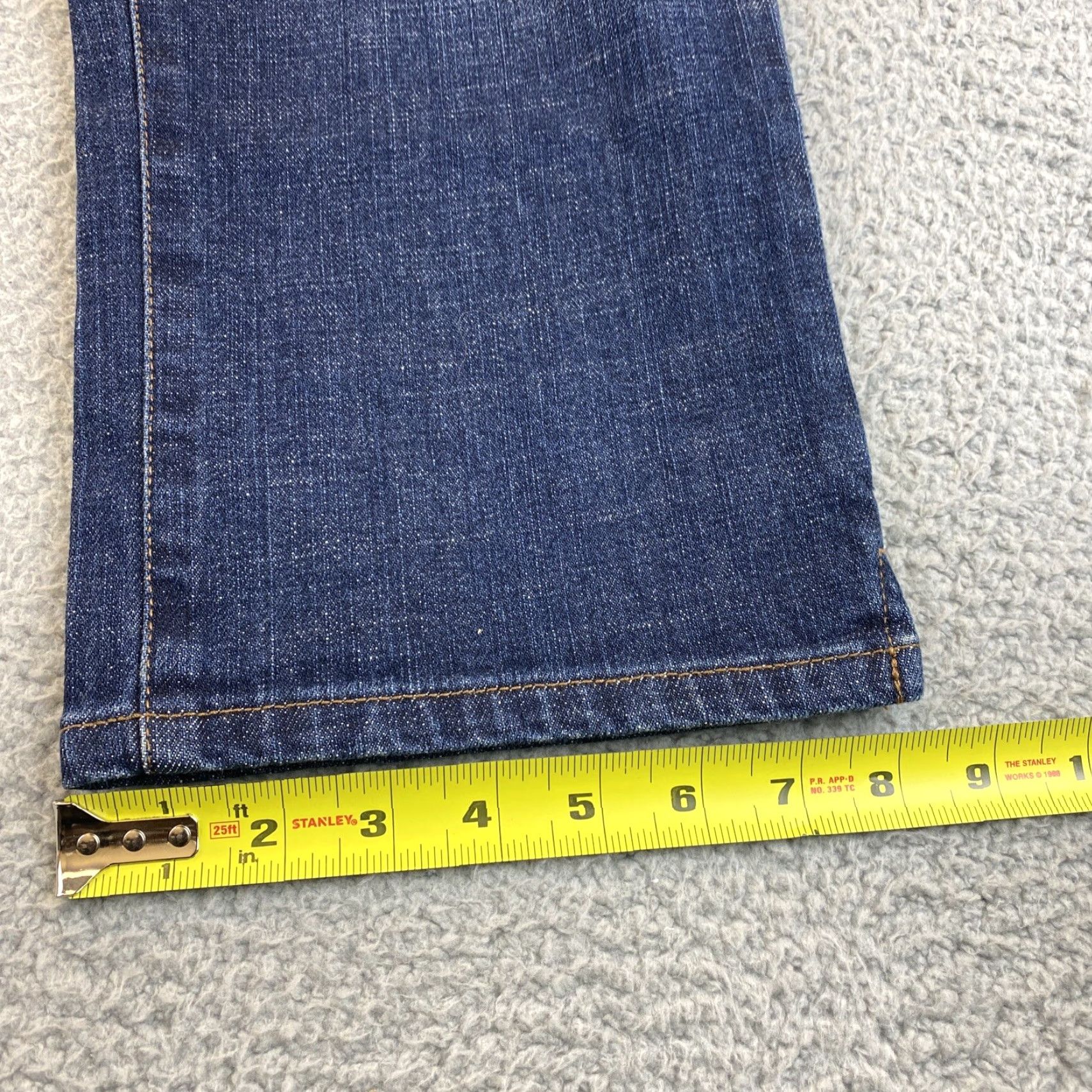 Ralph Lauren Lauren Ralph Lauren Dark Wash Denim Jeans Women Size 8 Mid Calf Cropped 32in Waist Blue Classic Size 30" / US 8 / IT 44 - 7 Thumbnail